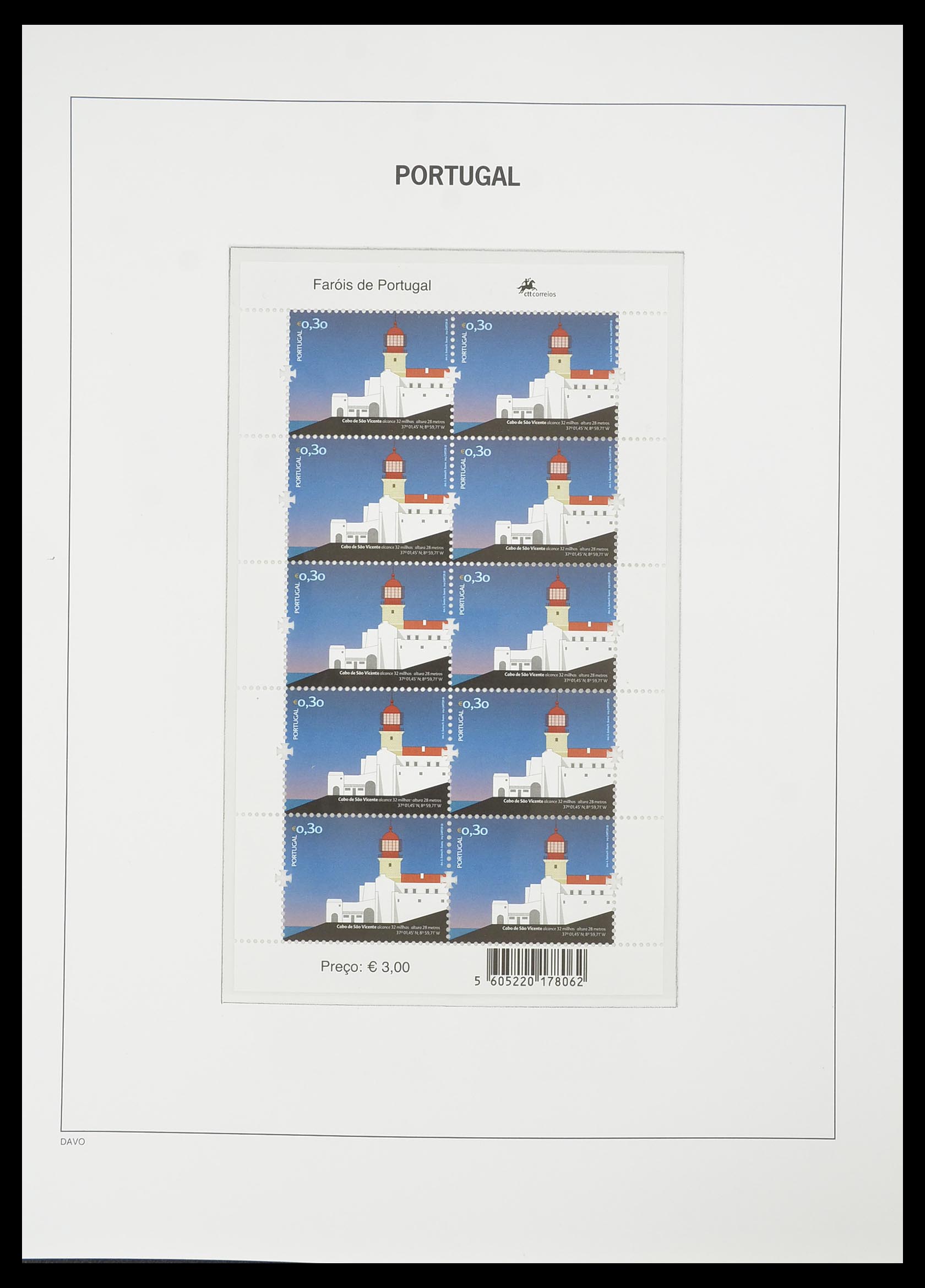 33780 464 - Postzegelverzameling 33780 Portugal 1945-2010.