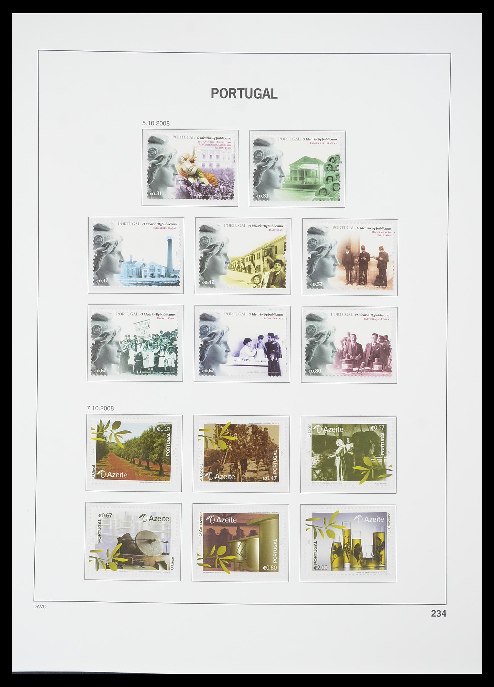 33780 467 - Postzegelverzameling 33780 Portugal 1945-2010.
