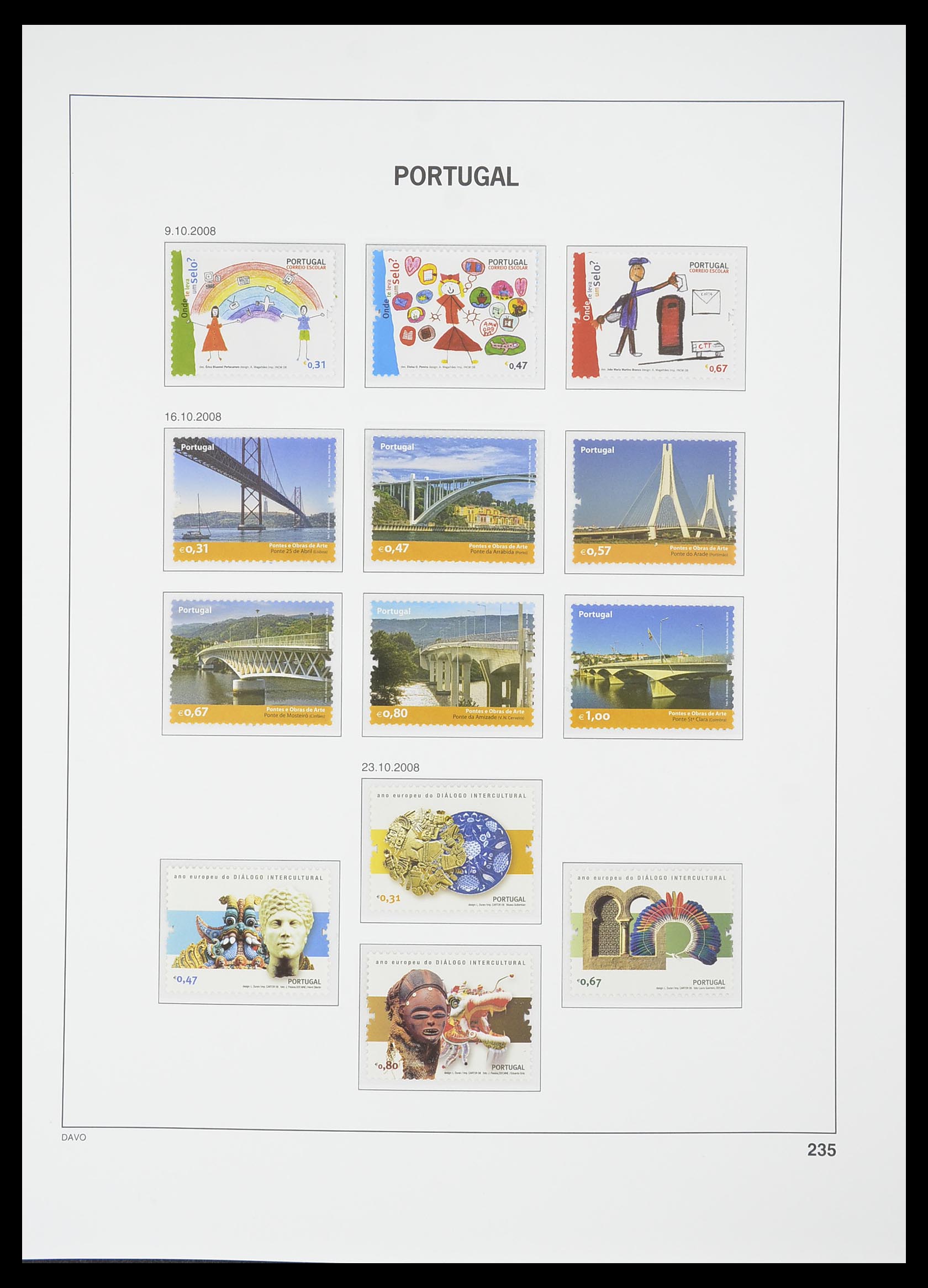 33780 468 - Postzegelverzameling 33780 Portugal 1945-2010.