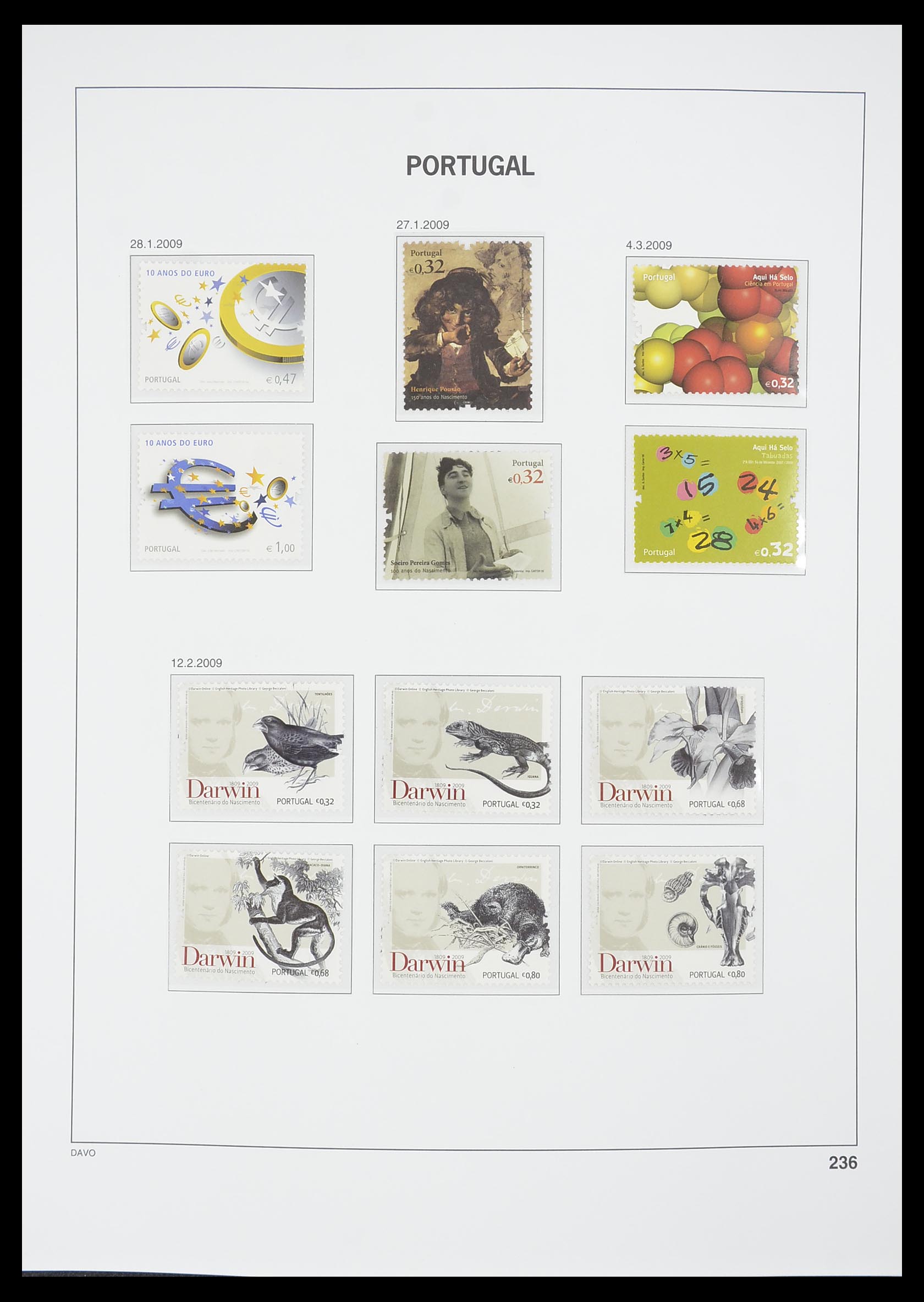 33780 477 - Postzegelverzameling 33780 Portugal 1945-2010.