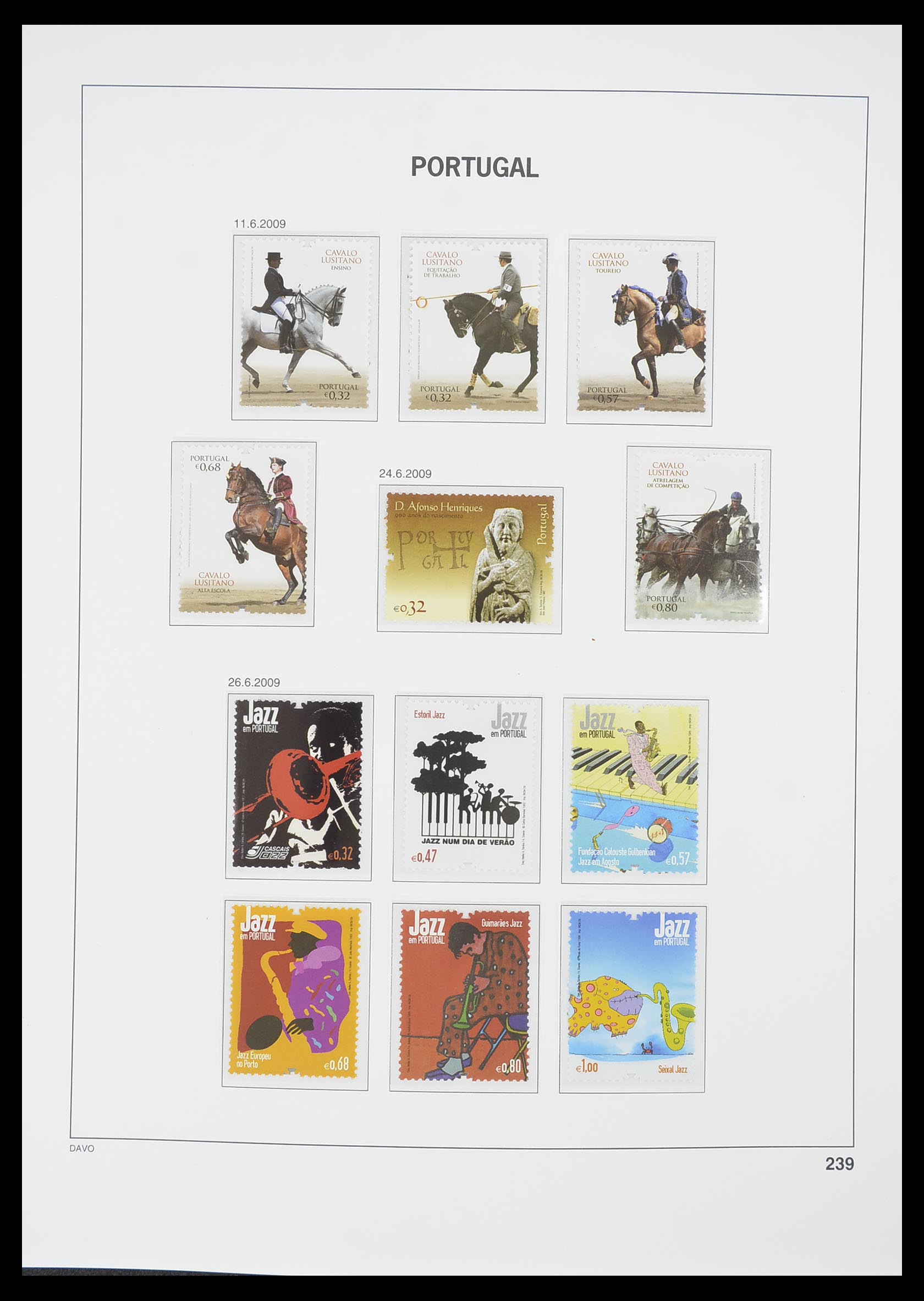 33780 481 - Postzegelverzameling 33780 Portugal 1945-2010.