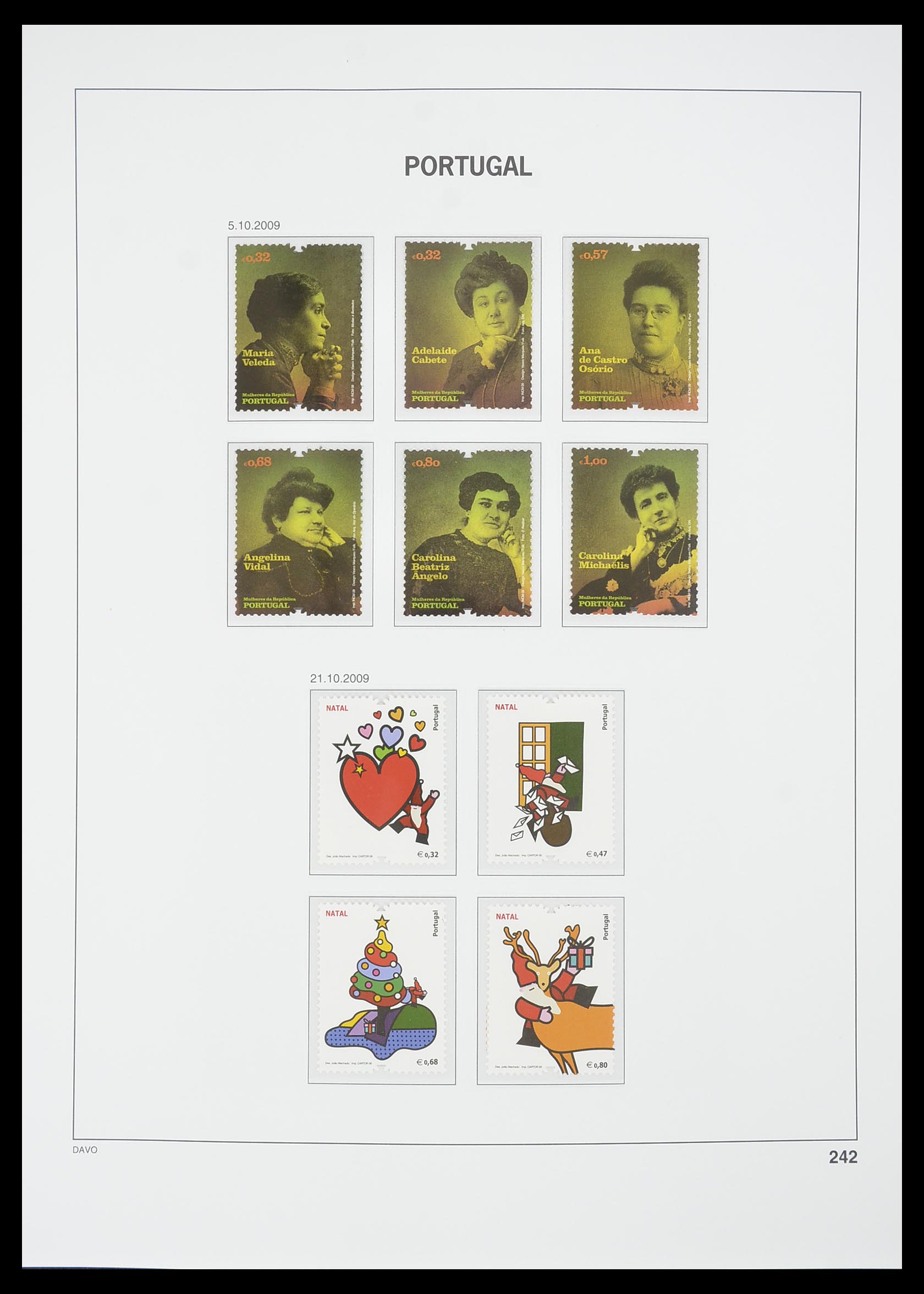 33780 484 - Postzegelverzameling 33780 Portugal 1945-2010.