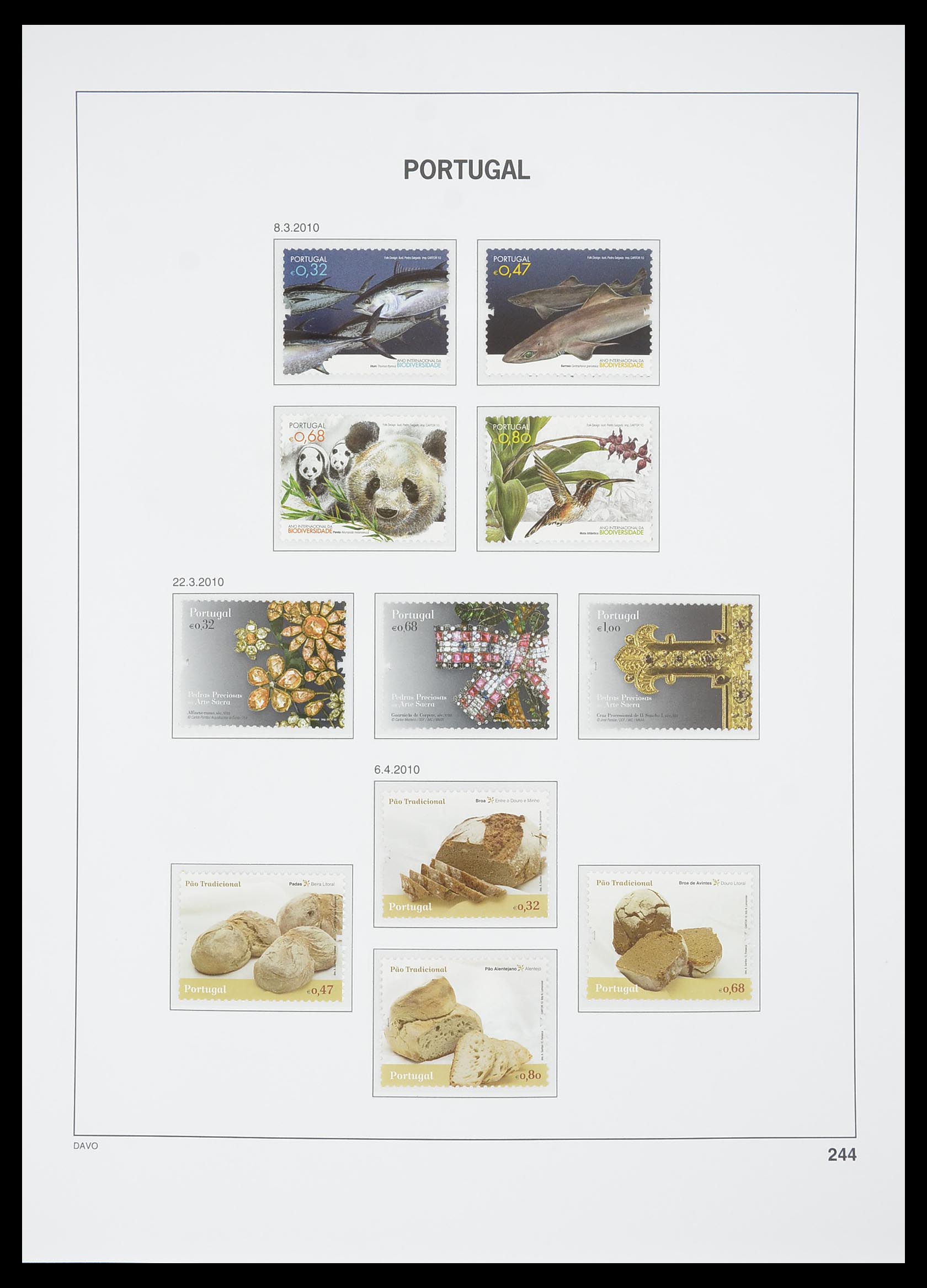 33780 494 - Postzegelverzameling 33780 Portugal 1945-2010.