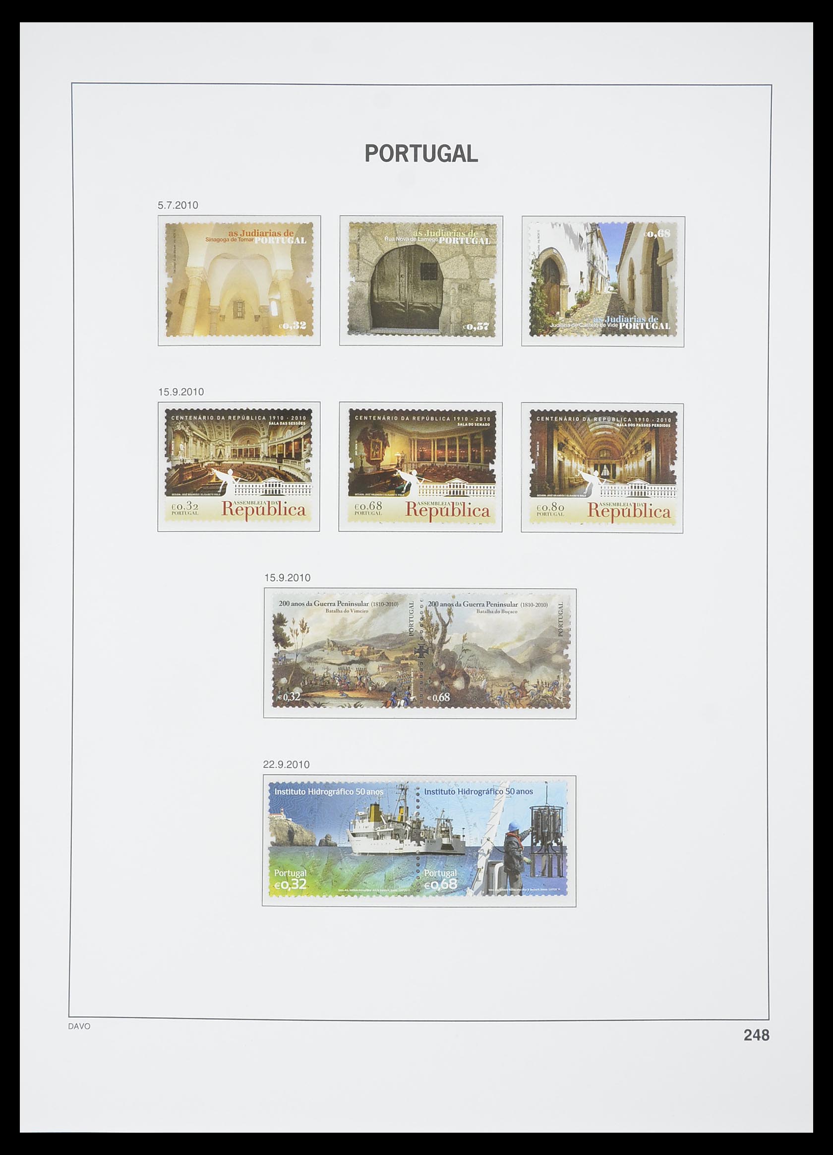 33780 498 - Postzegelverzameling 33780 Portugal 1945-2010.