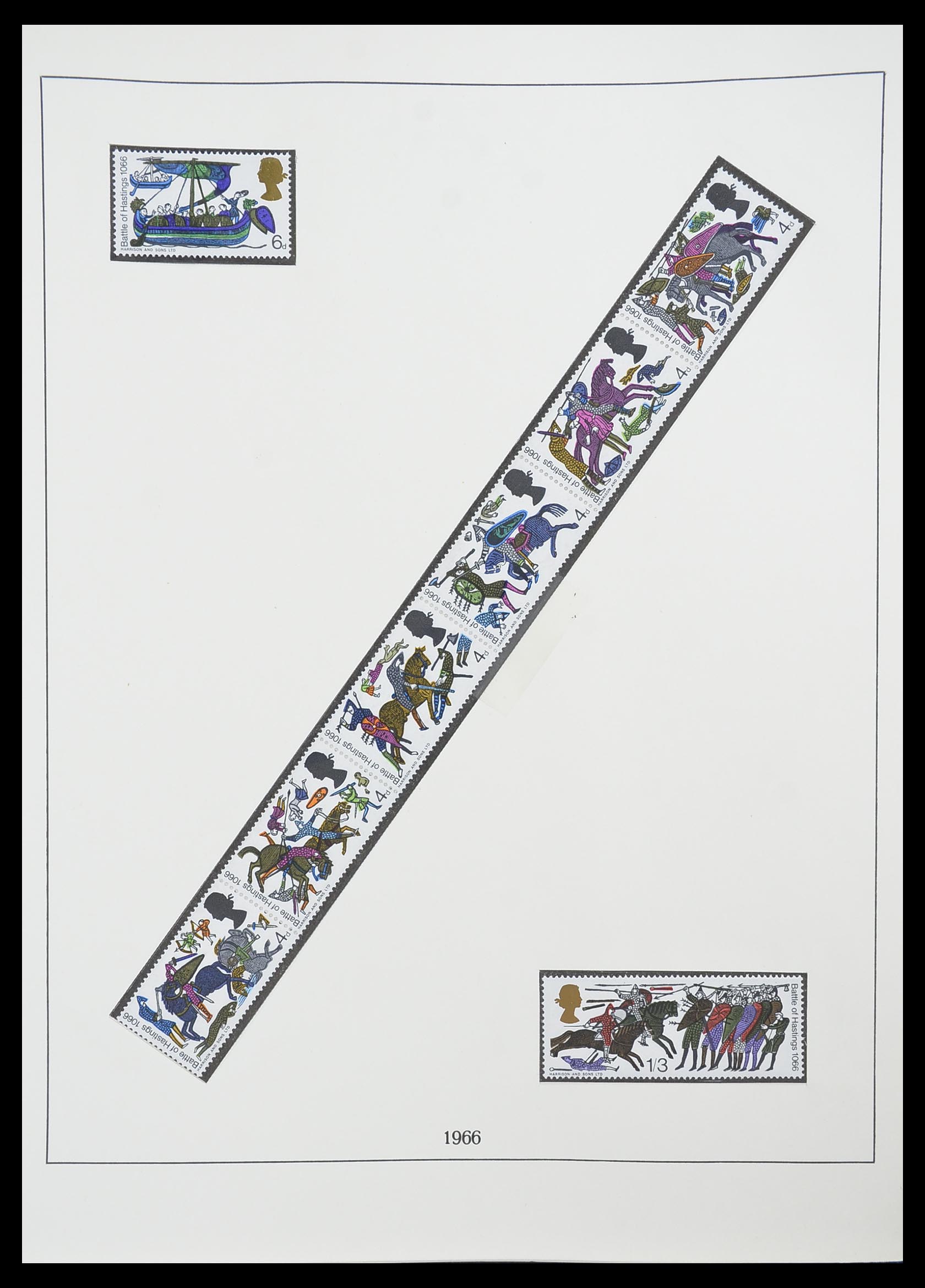33781 017 - Postzegelverzameling 33781 Engeland 1937-1982.