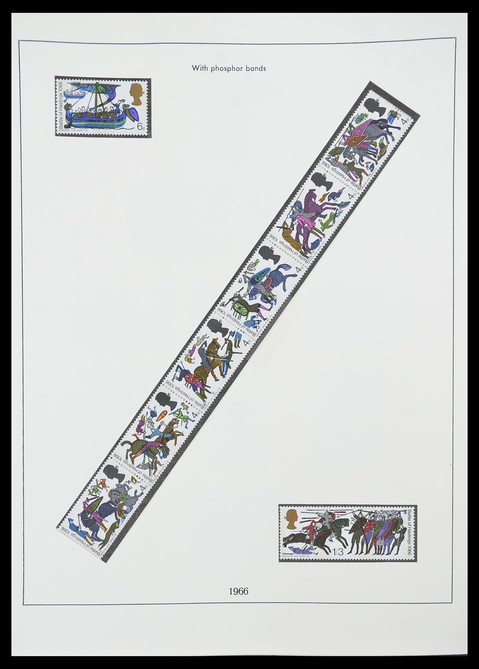 33781 018 - Postzegelverzameling 33781 Engeland 1937-1982.