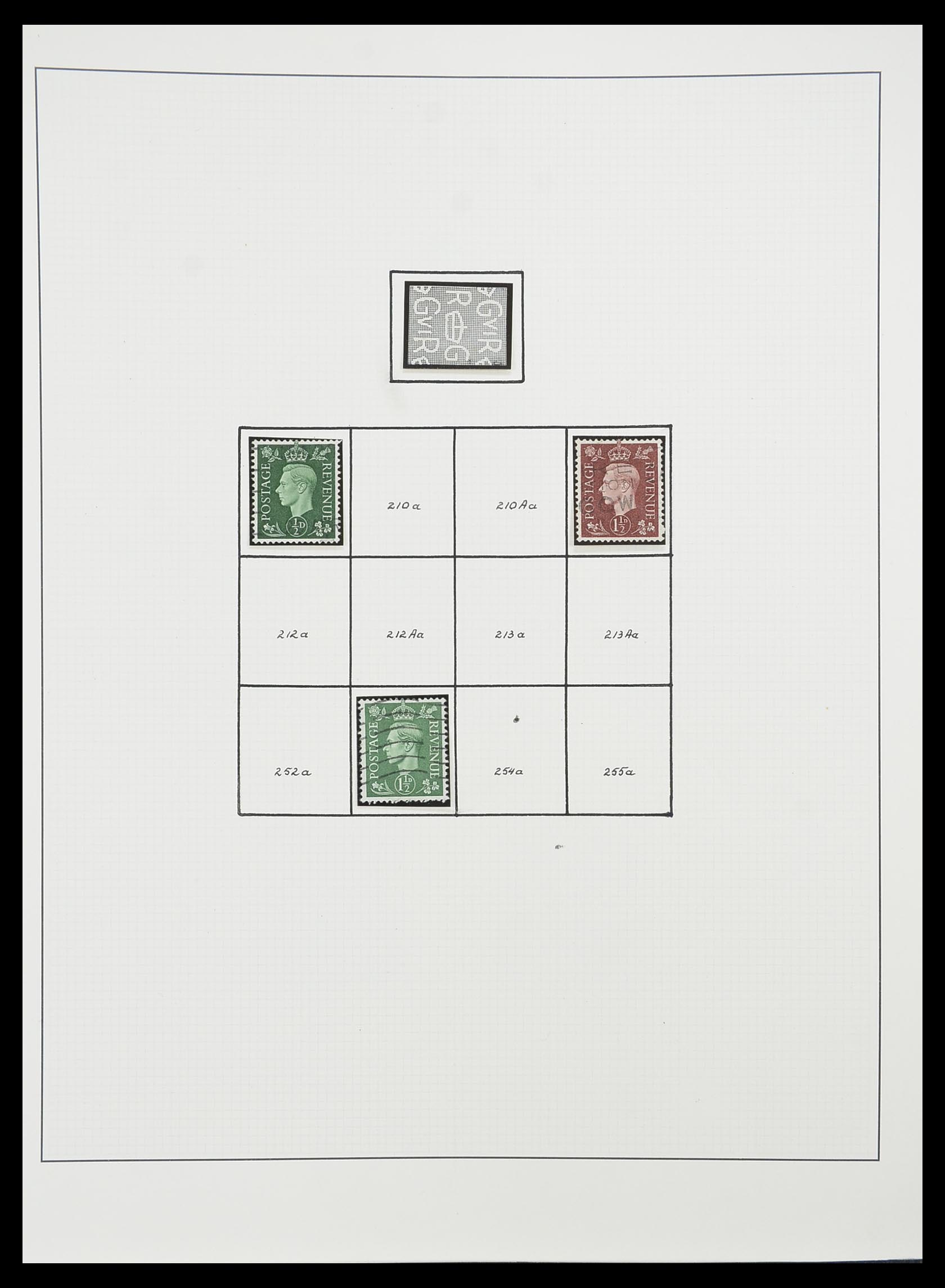 33781 029 - Postzegelverzameling 33781 Engeland 1937-1982.