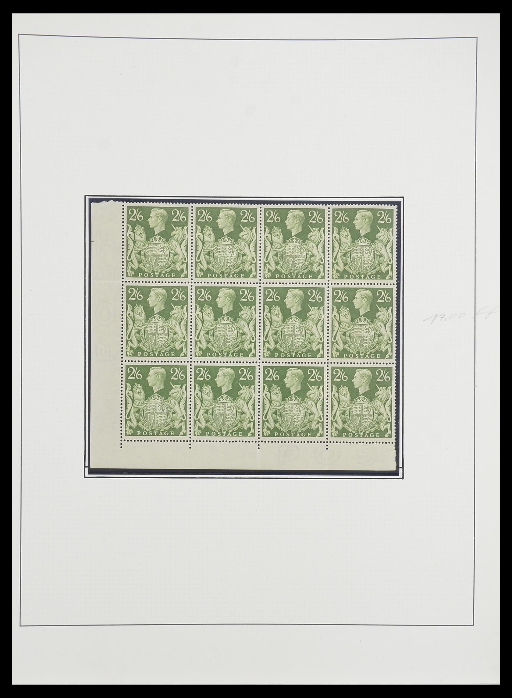 33781 031 - Postzegelverzameling 33781 Engeland 1937-1982.