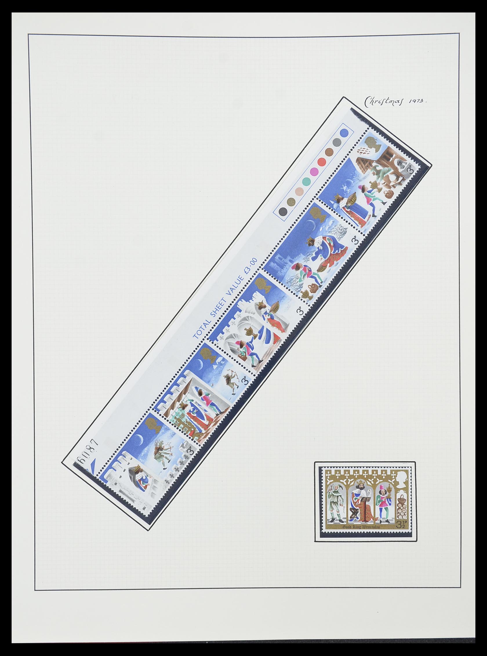 33781 040 - Postzegelverzameling 33781 Engeland 1937-1982.