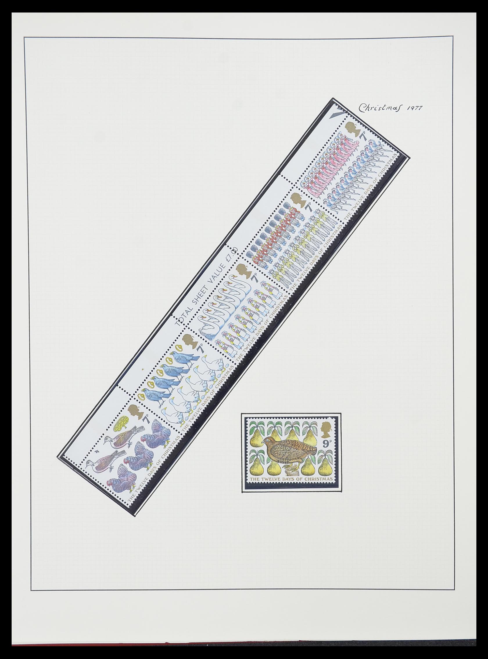 33781 047 - Postzegelverzameling 33781 Engeland 1937-1982.