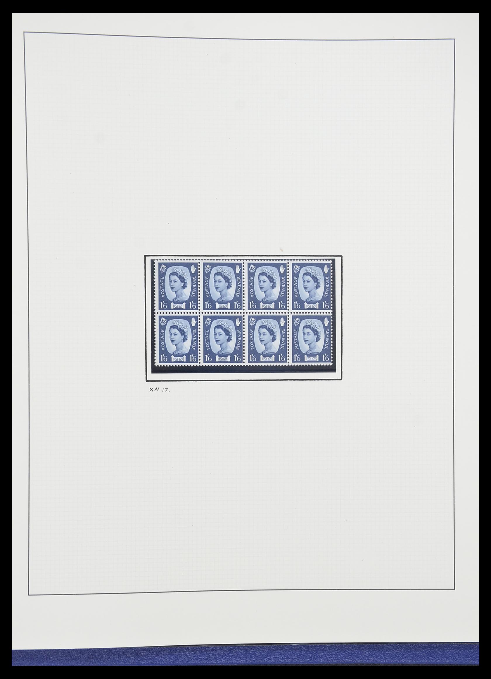 33781 093 - Postzegelverzameling 33781 Engeland 1937-1982.