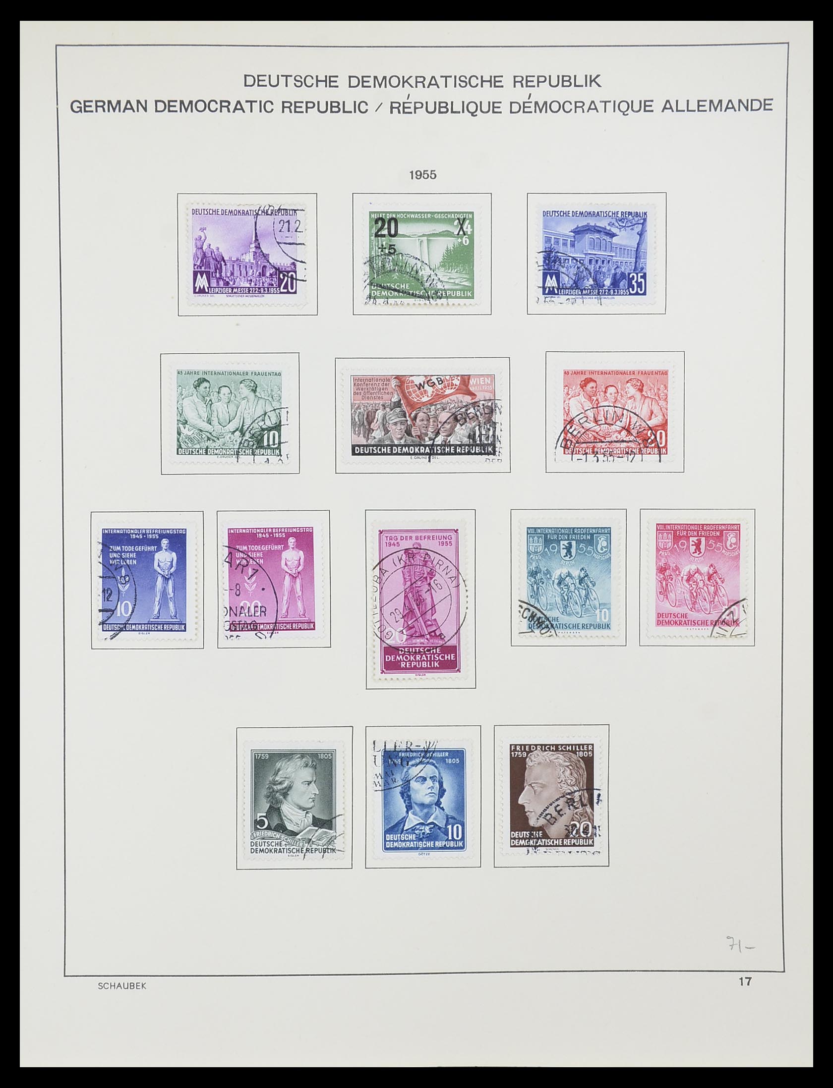 33782 016 - Stamp collection 33782 DDR 1949-1990.