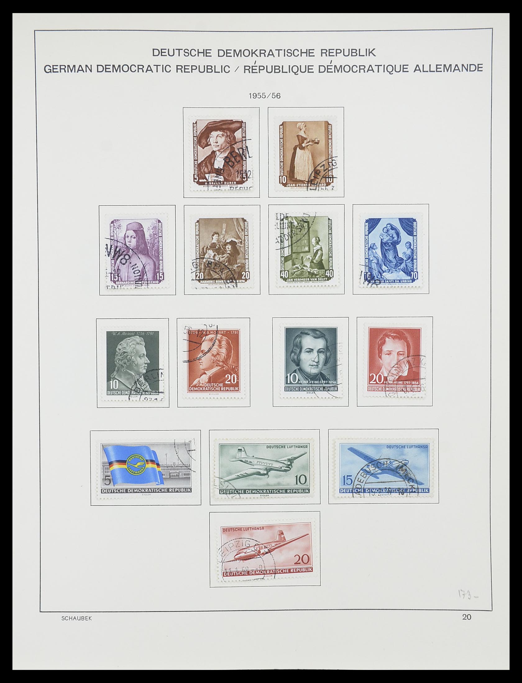 33782 019 - Stamp collection 33782 DDR 1949-1990.
