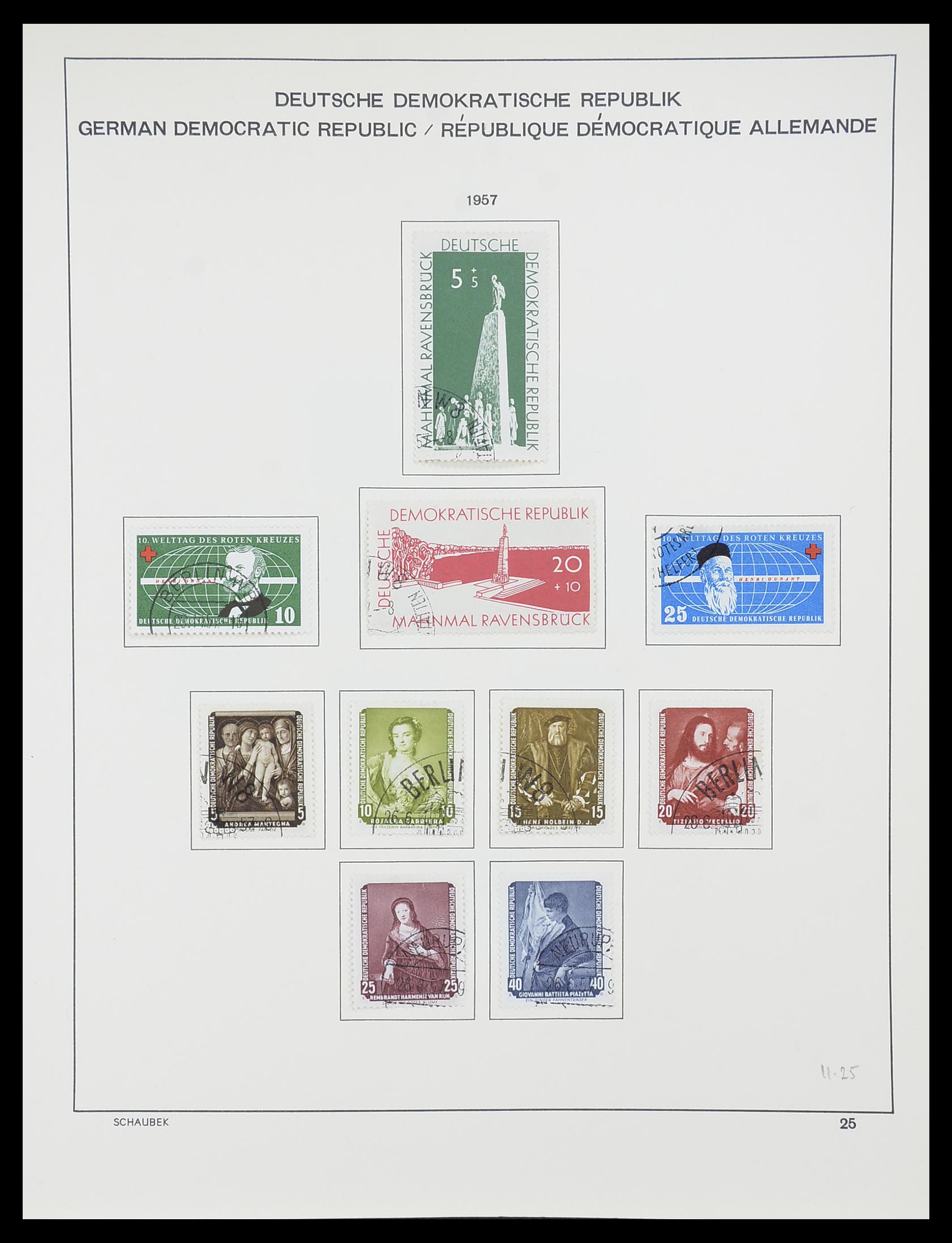 33782 024 - Stamp collection 33782 DDR 1949-1990.