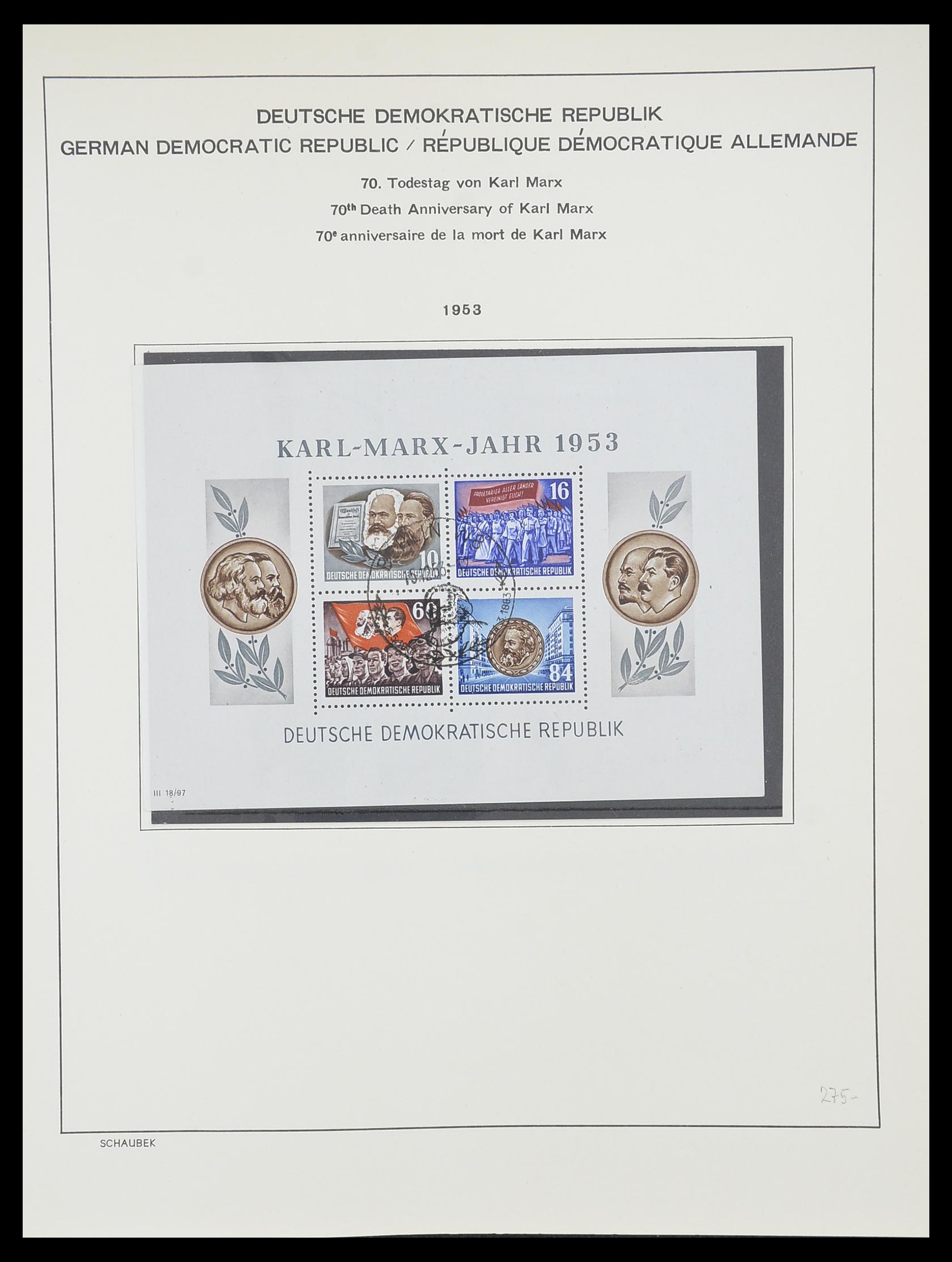 33782 042 - Postzegelverzameling 33782 DDR 1949-1990.
