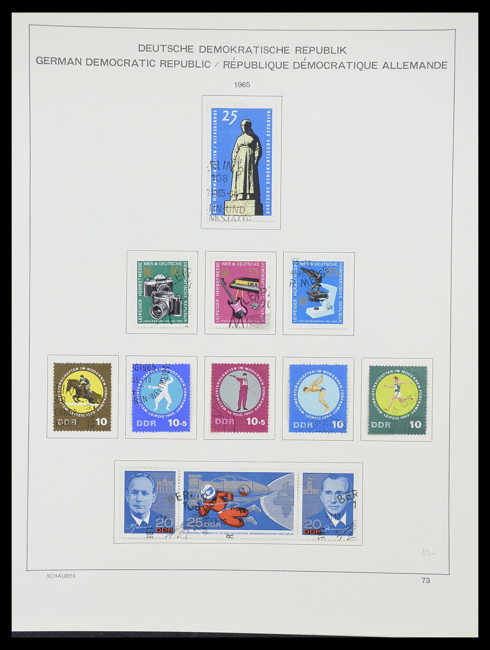 33782 086 - Postzegelverzameling 33782 DDR 1949-1990.
