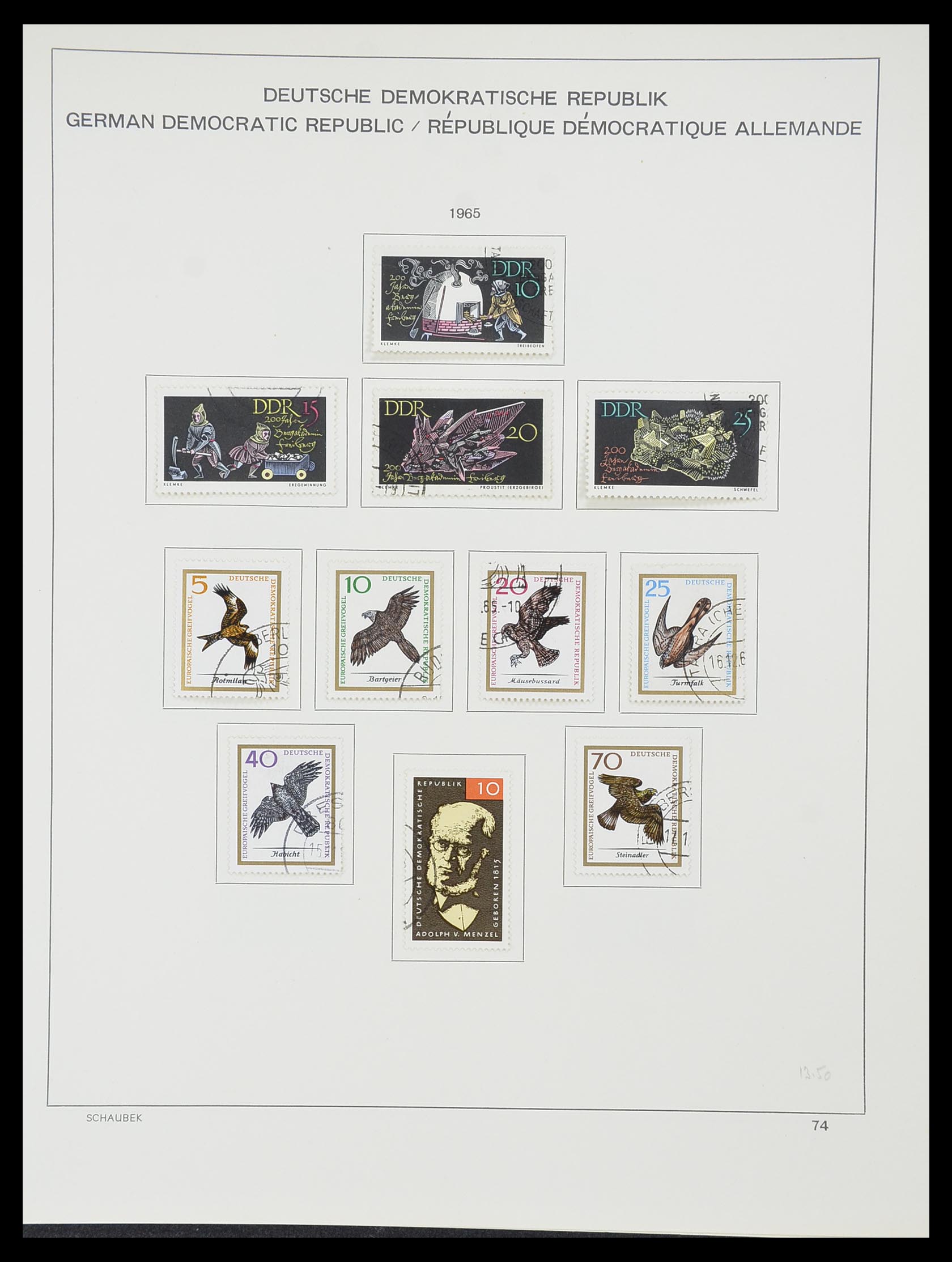 33782 087 - Postzegelverzameling 33782 DDR 1949-1990.