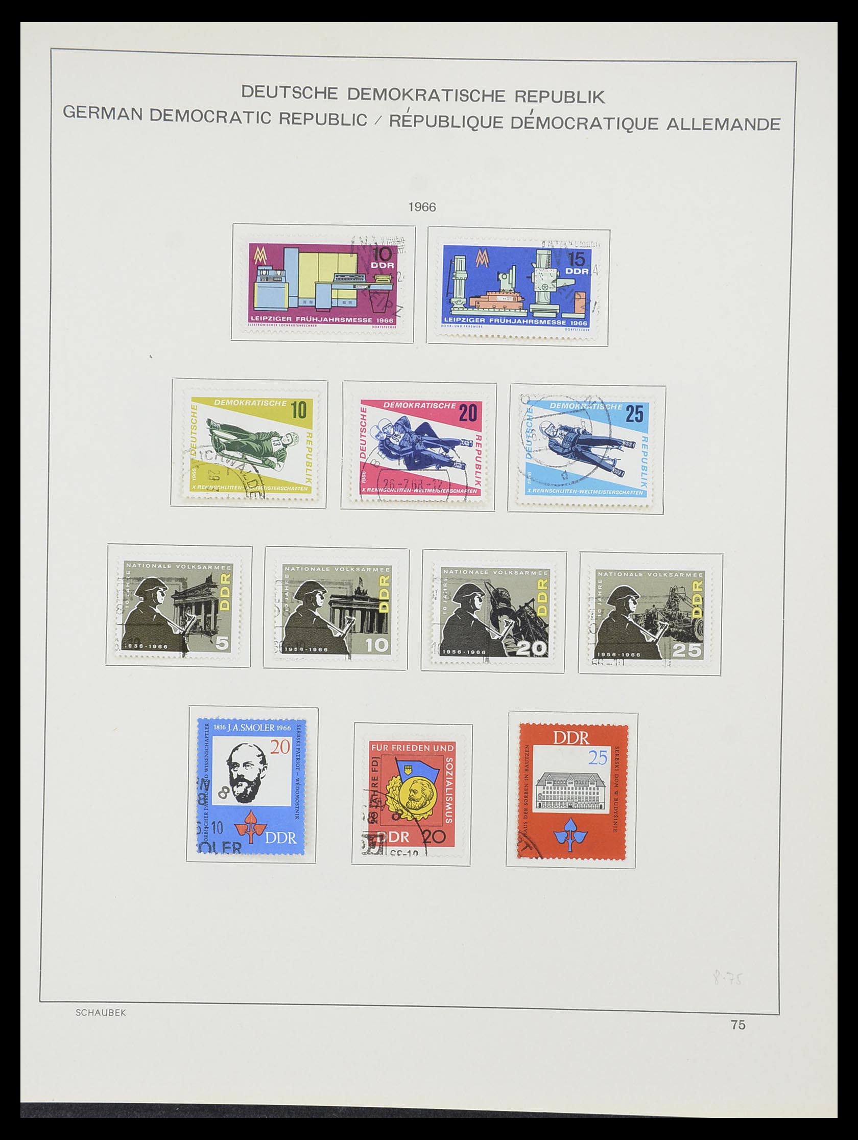 33782 088 - Stamp collection 33782 DDR 1949-1990.