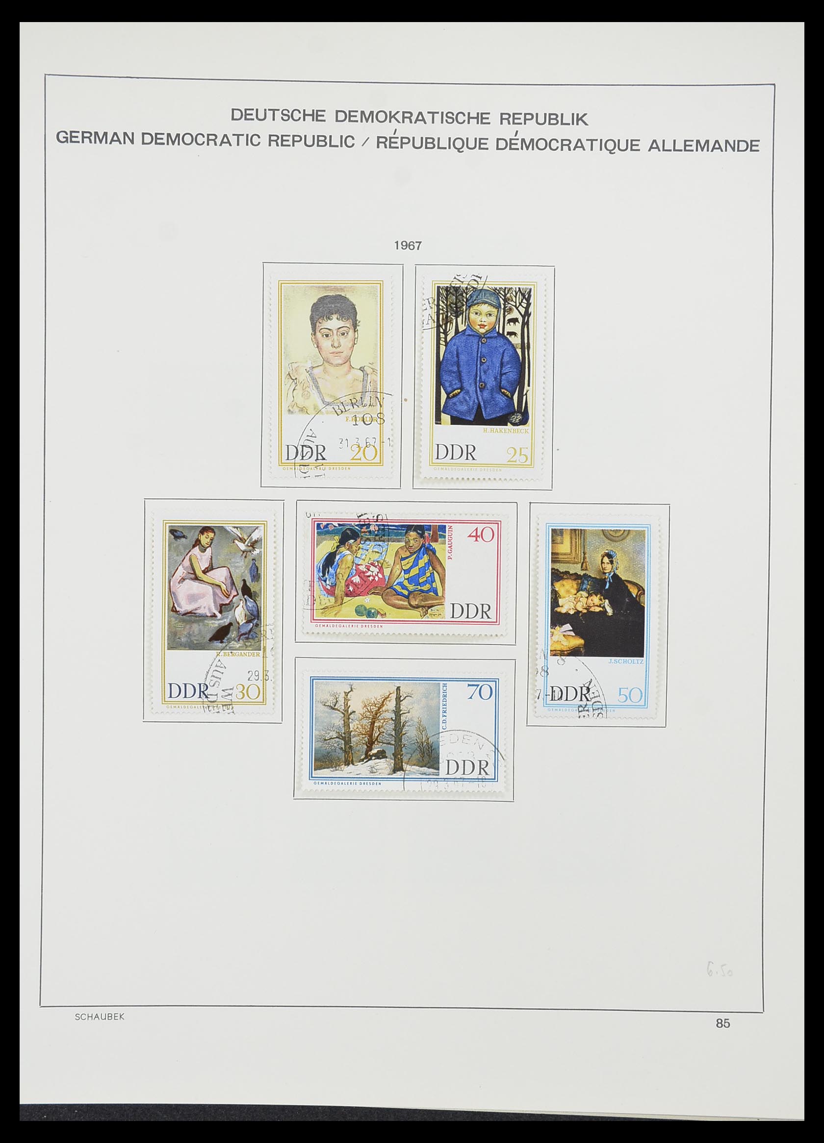 33782 098 - Postzegelverzameling 33782 DDR 1949-1990.