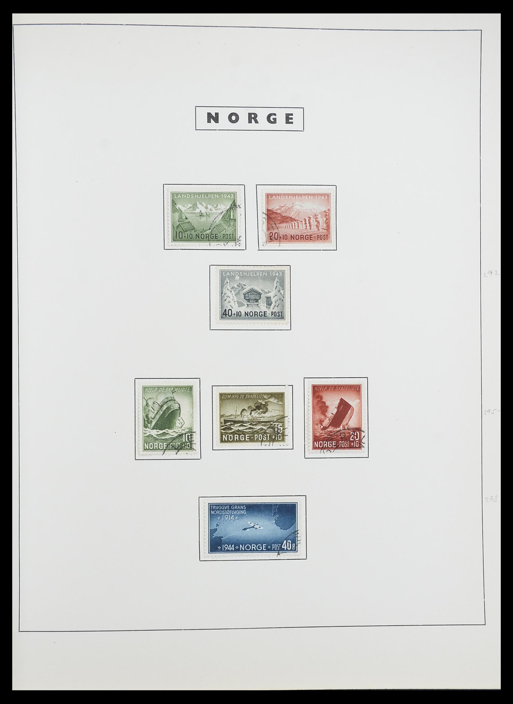 33784 029 - Stamp collection 33784 Norway 1855-1963.