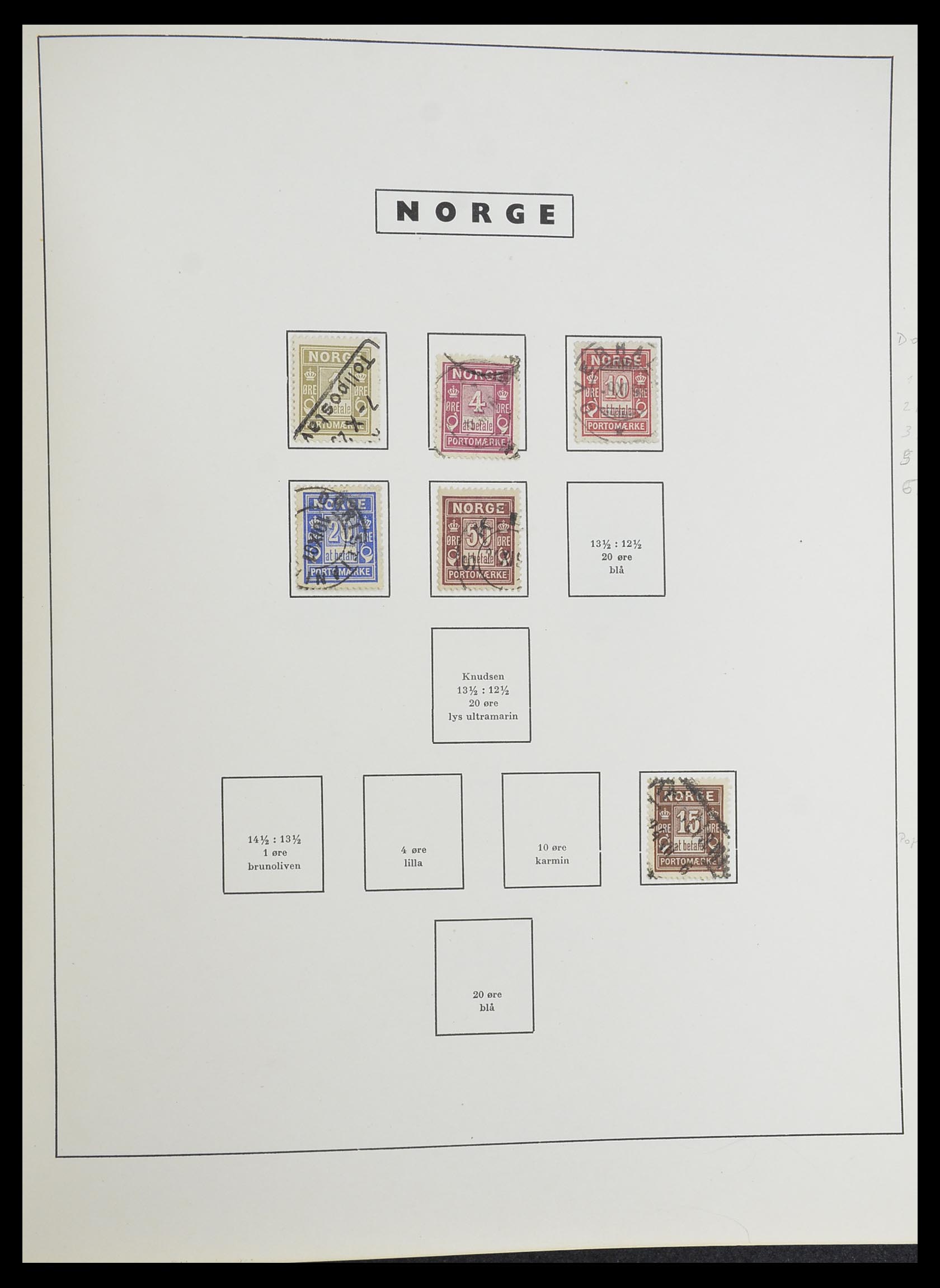 33784 052 - Stamp collection 33784 Norway 1855-1963.