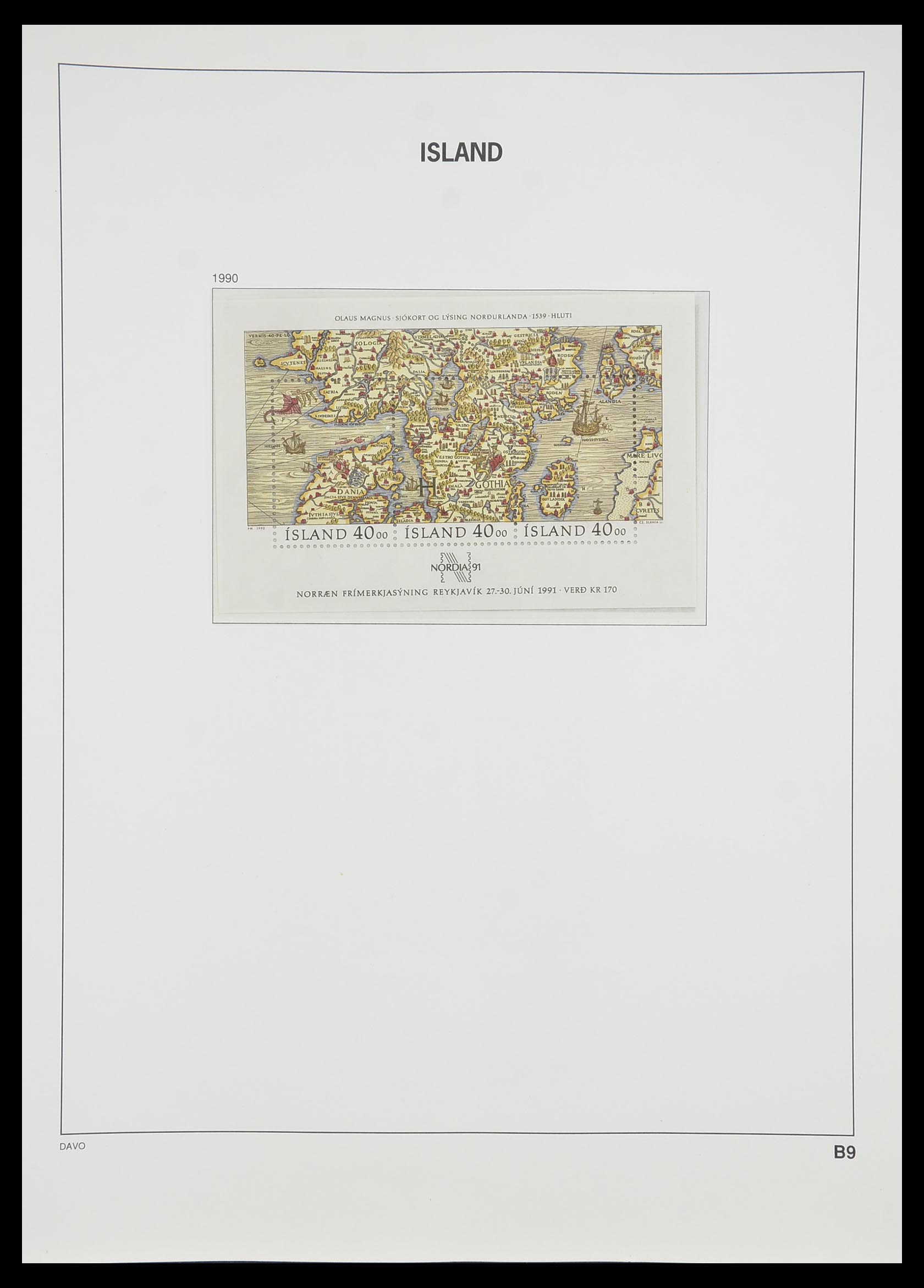33785 068 - Postzegelverzameling 33785 IJsland 1876-1990.