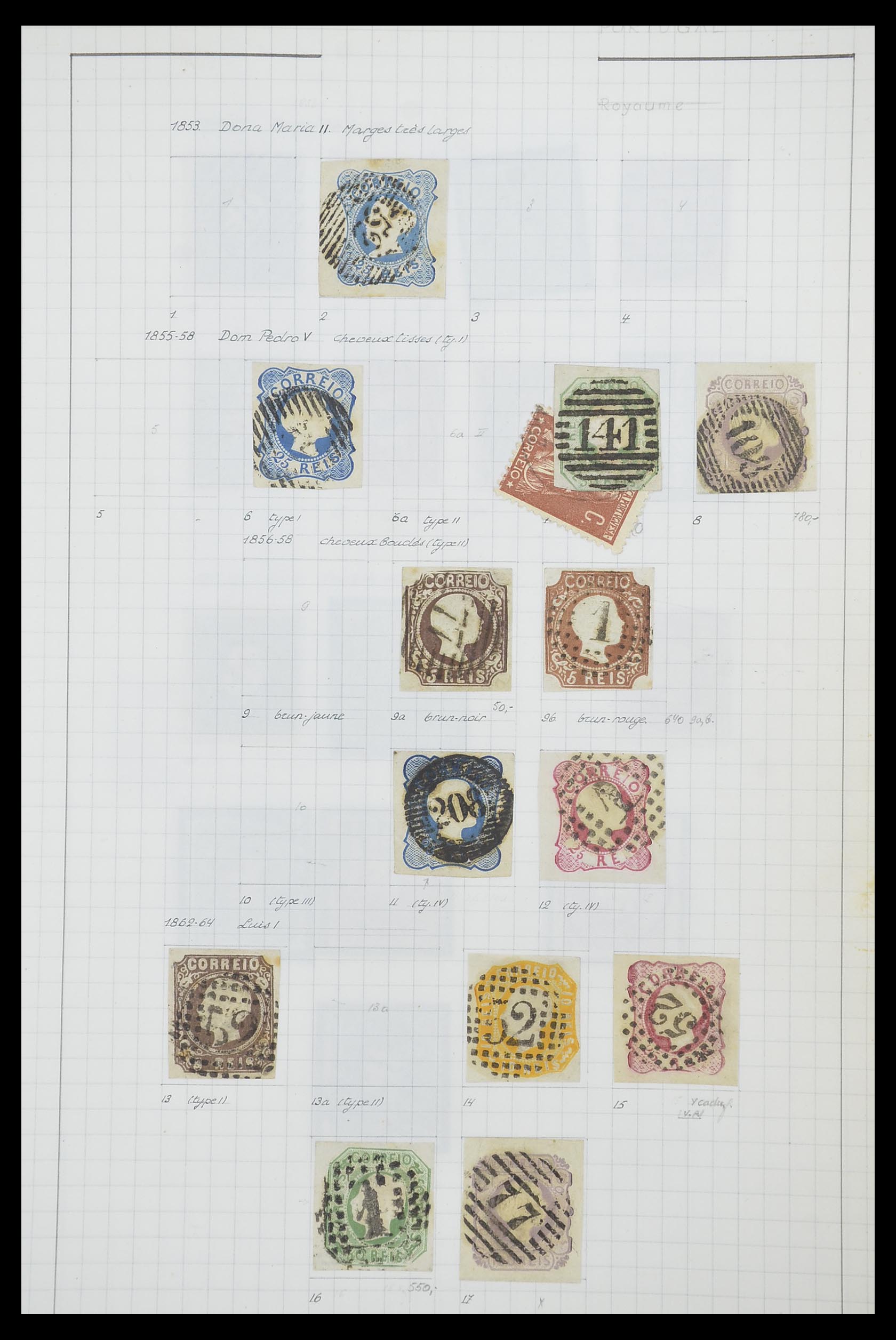 33788 001 - Postzegelverzameling 33788 Portugal 1853-1980.