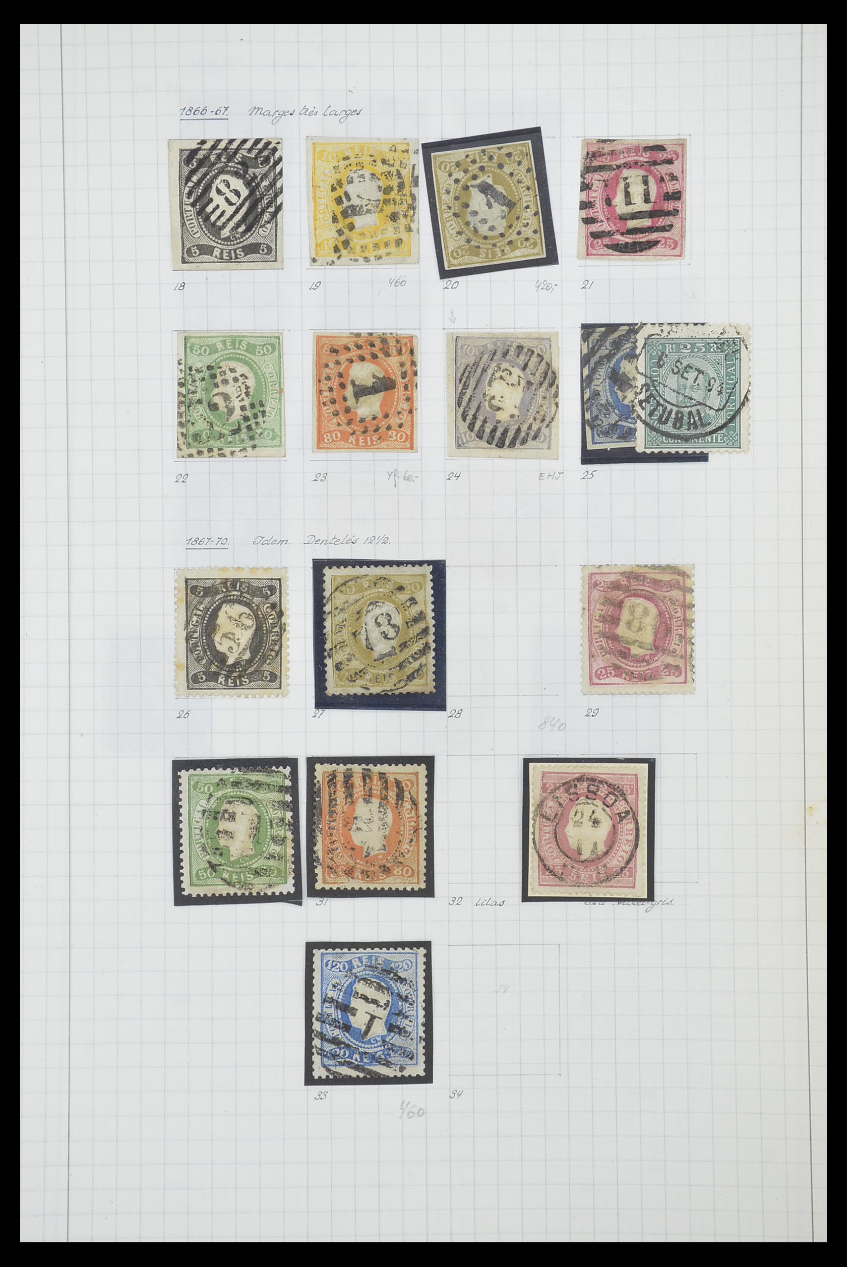 33788 002 - Postzegelverzameling 33788 Portugal 1853-1980.