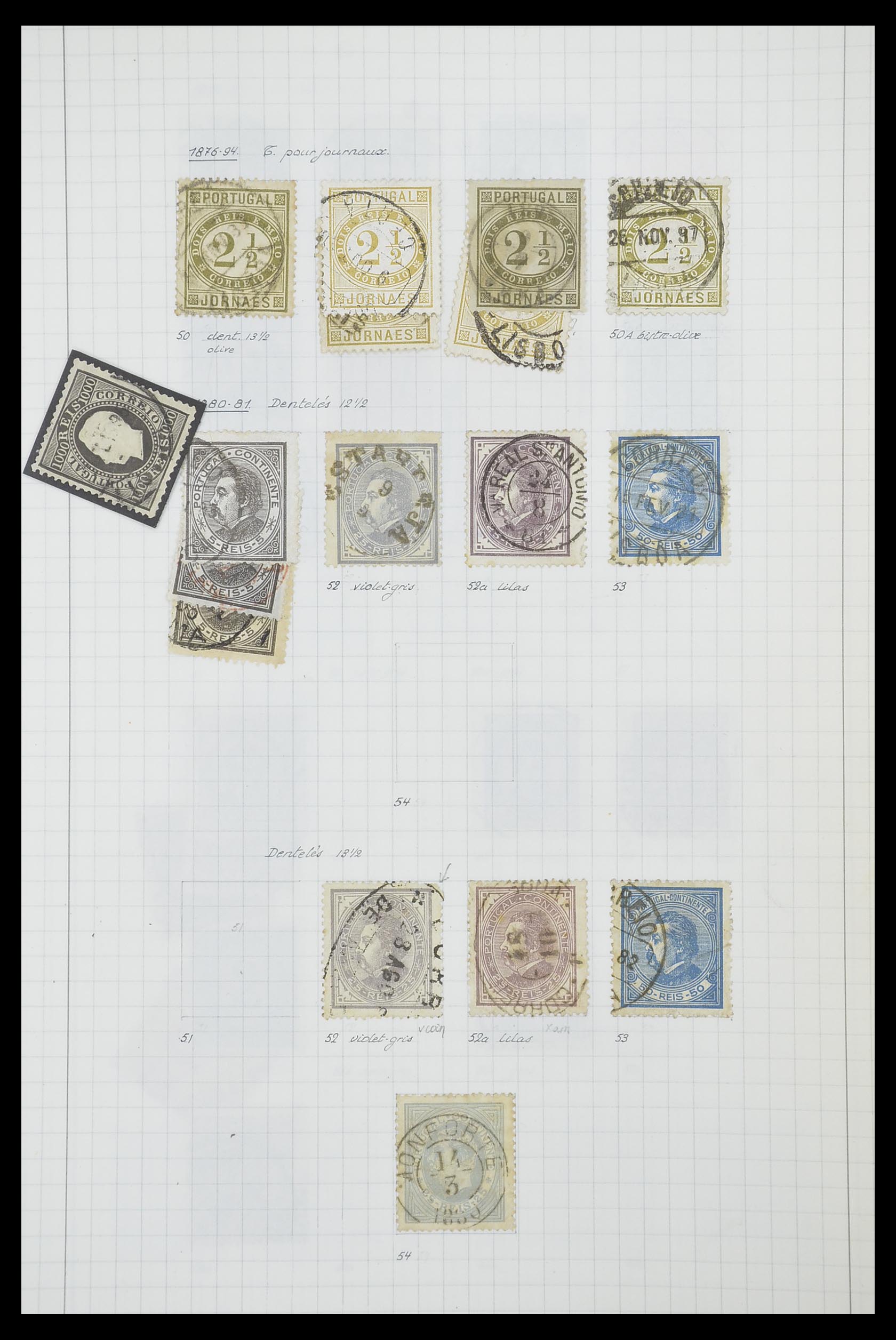 33788 005 - Postzegelverzameling 33788 Portugal 1853-1980.