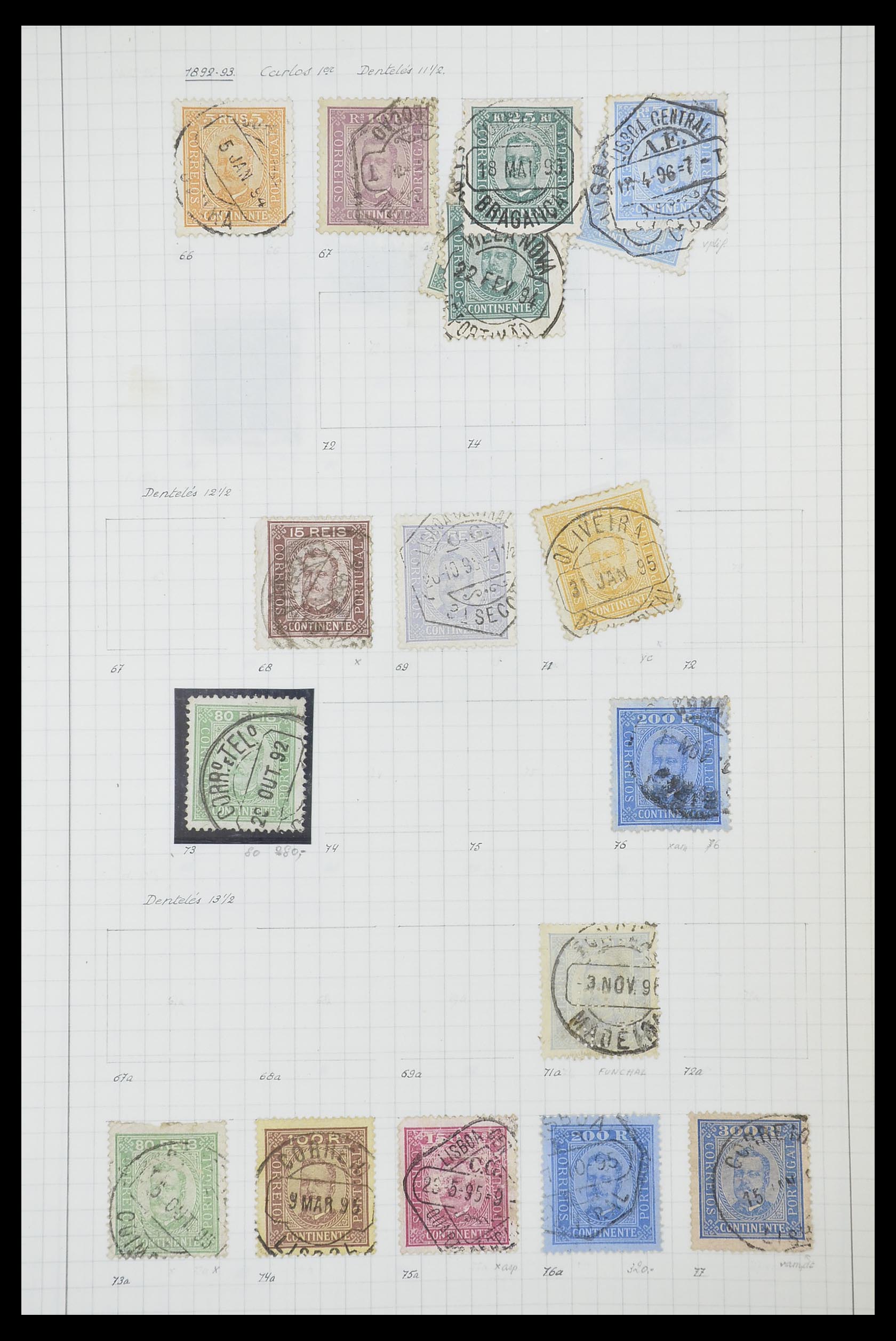 33788 007 - Postzegelverzameling 33788 Portugal 1853-1980.