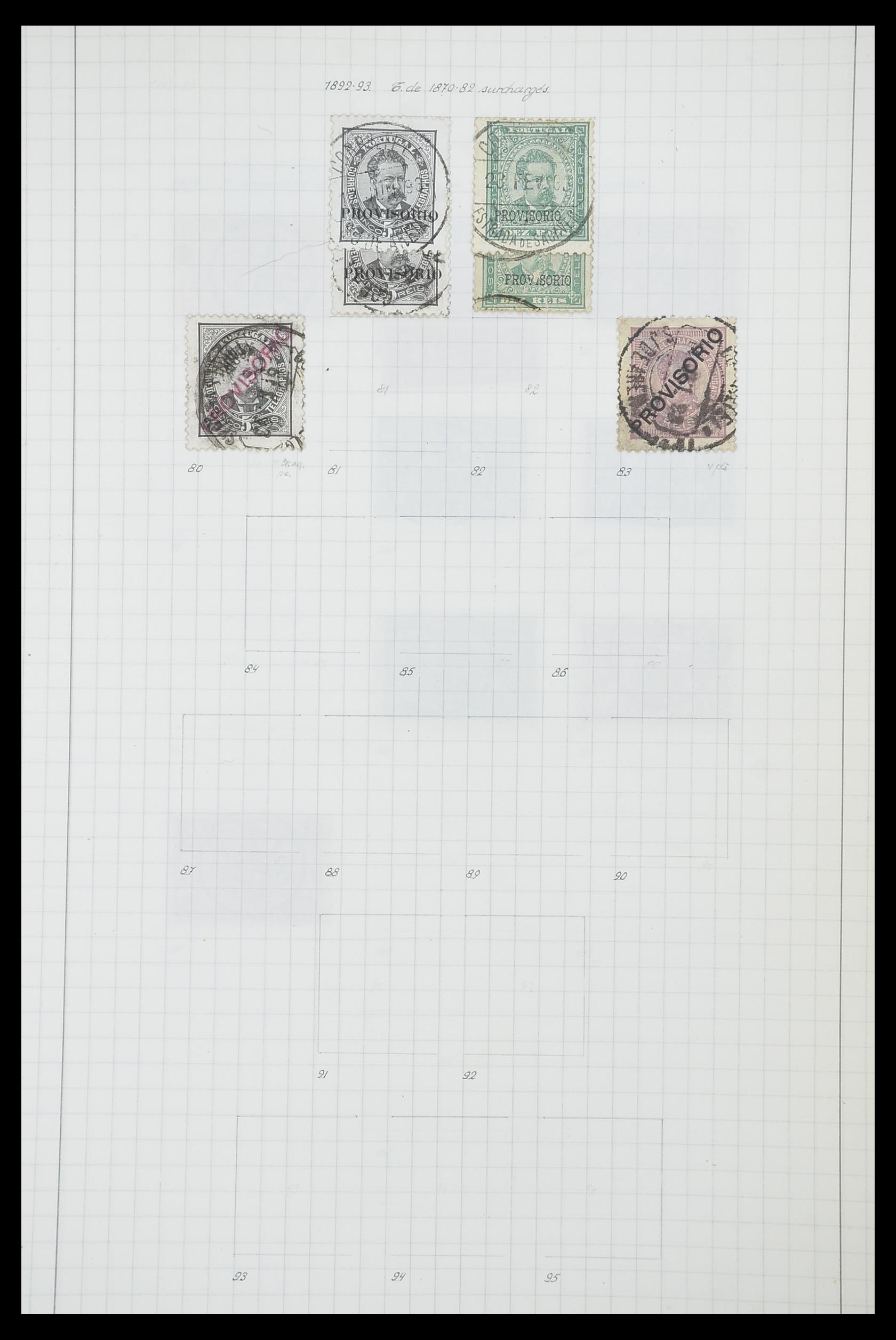 33788 008 - Postzegelverzameling 33788 Portugal 1853-1980.