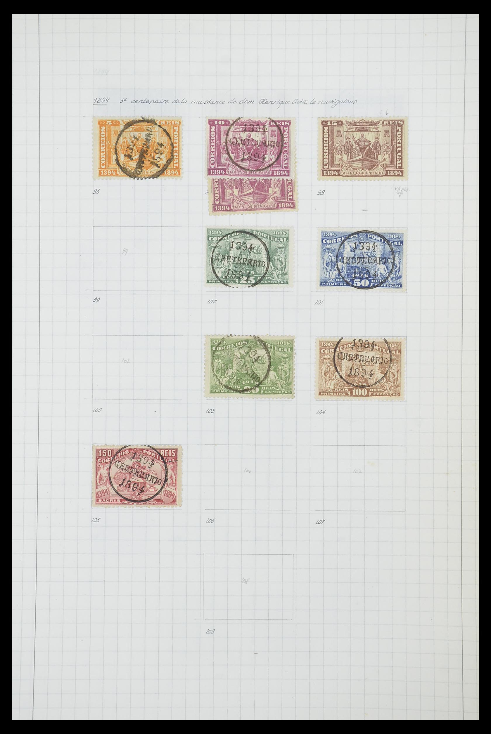 33788 009 - Postzegelverzameling 33788 Portugal 1853-1980.