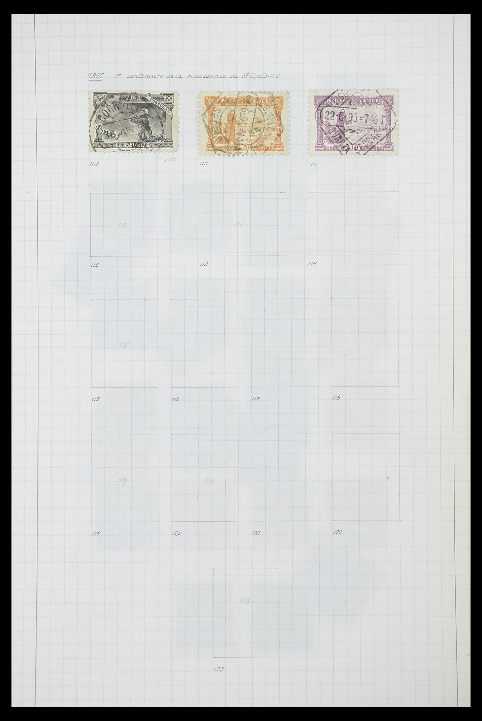 33788 010 - Postzegelverzameling 33788 Portugal 1853-1980.