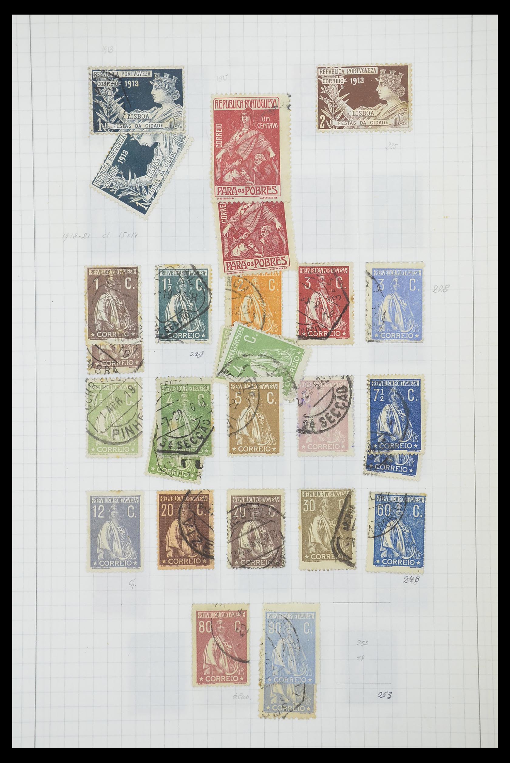 33788 016 - Postzegelverzameling 33788 Portugal 1853-1980.