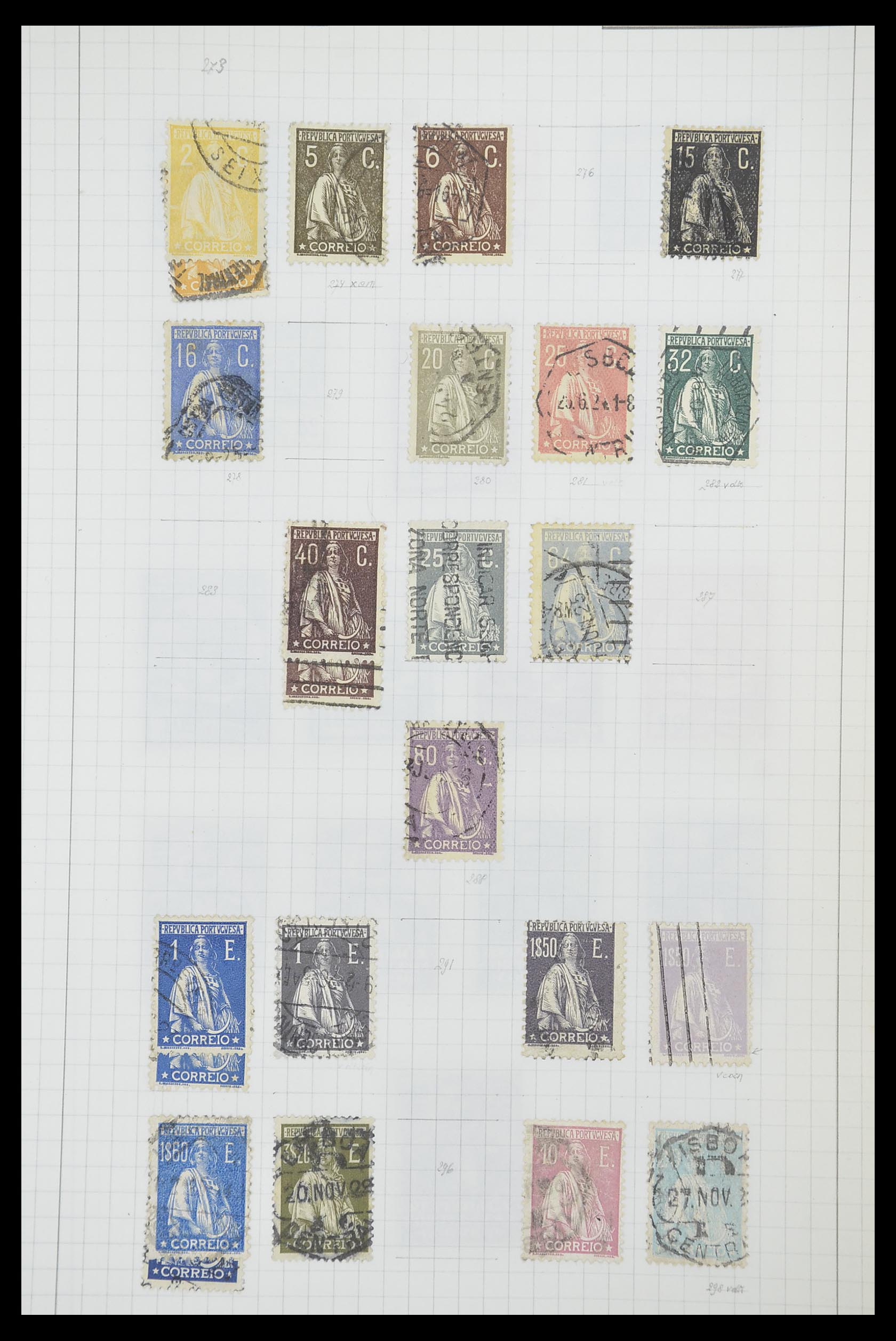 33788 019 - Postzegelverzameling 33788 Portugal 1853-1980.