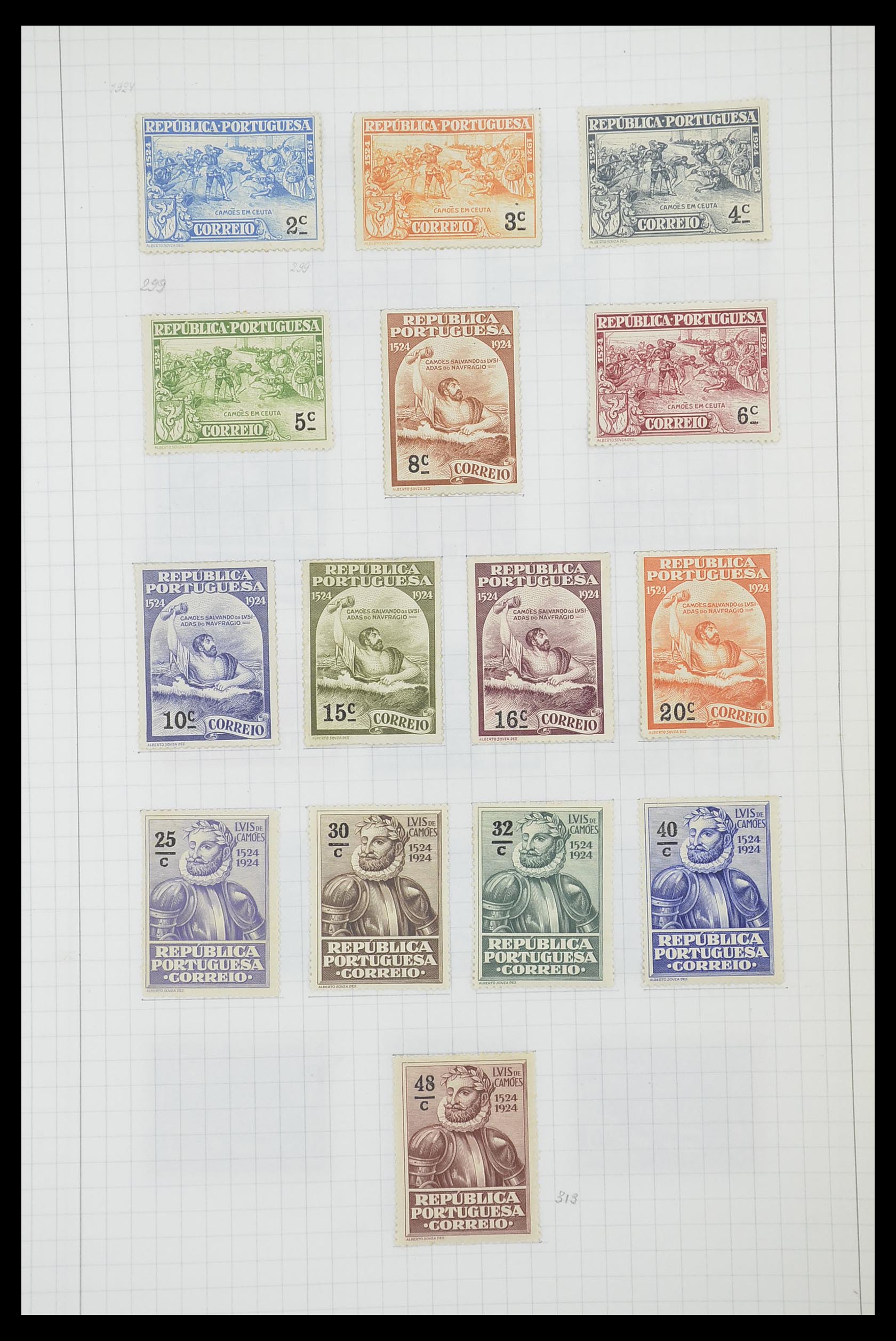 33788 020 - Postzegelverzameling 33788 Portugal 1853-1980.