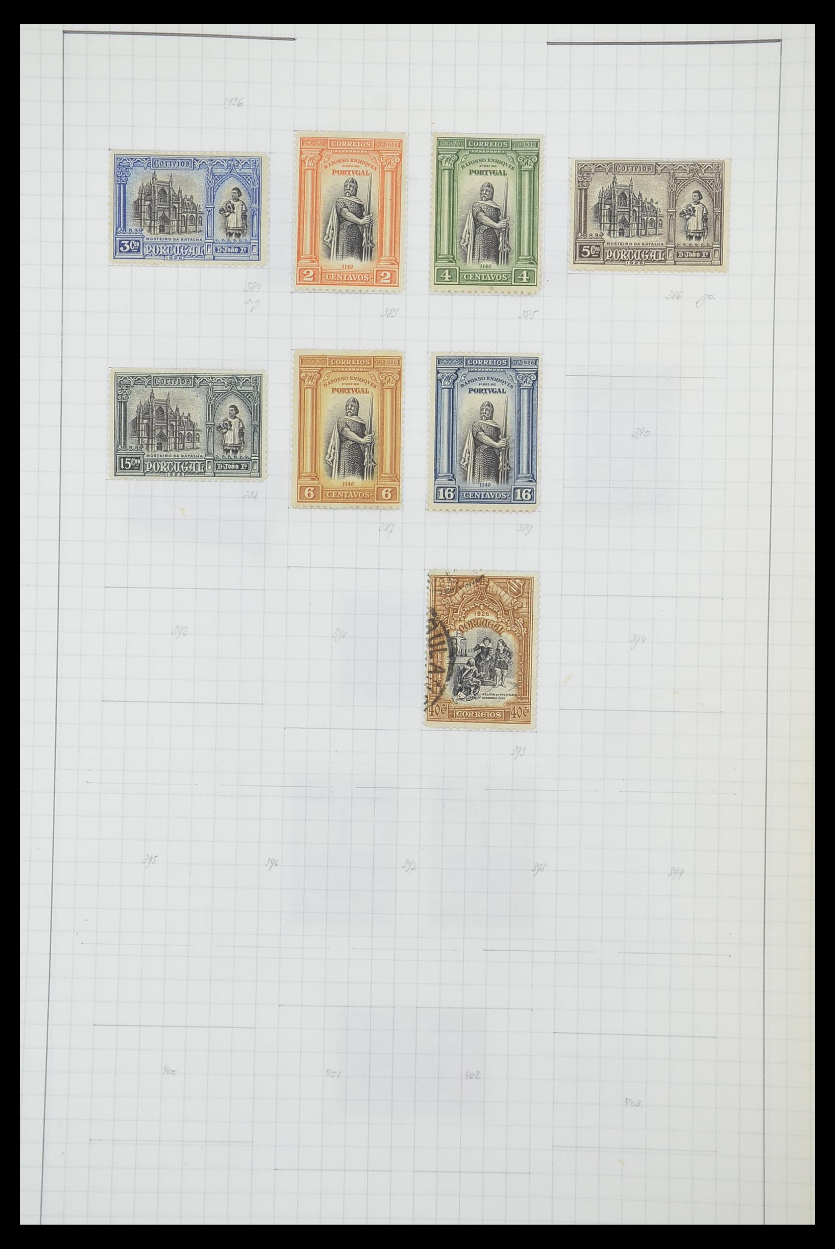 33788 026 - Postzegelverzameling 33788 Portugal 1853-1980.