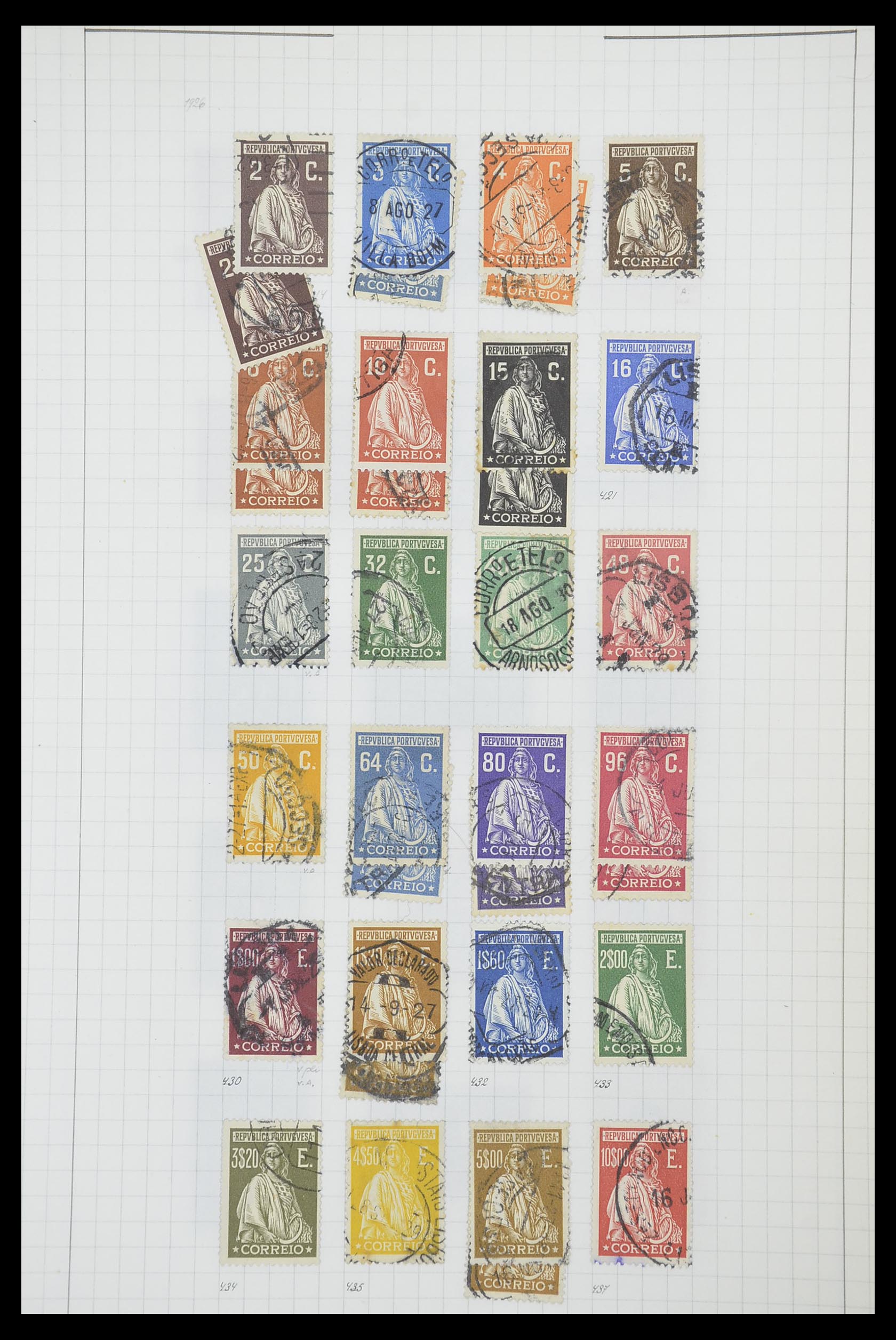 33788 028 - Postzegelverzameling 33788 Portugal 1853-1980.