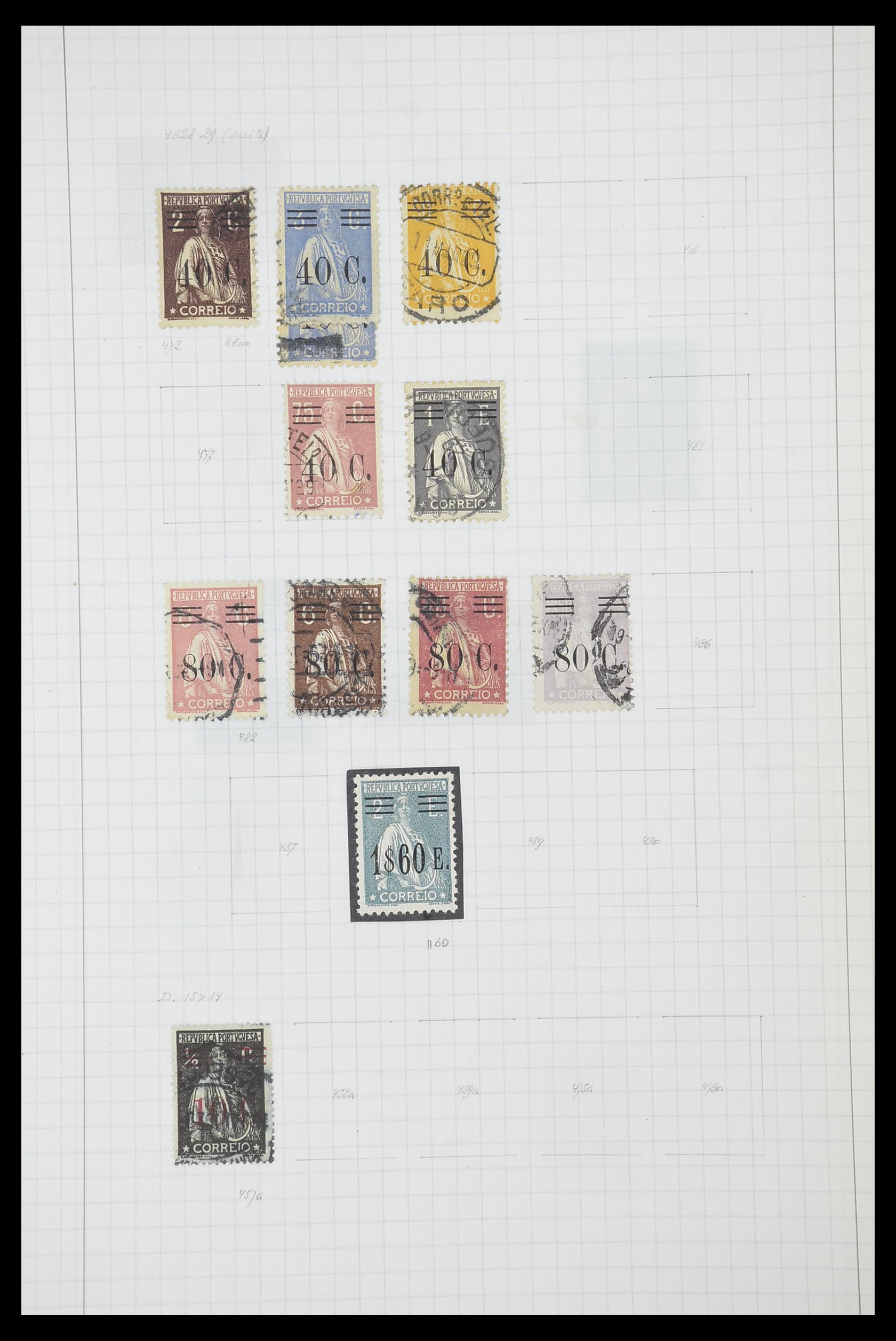 33788 031 - Postzegelverzameling 33788 Portugal 1853-1980.