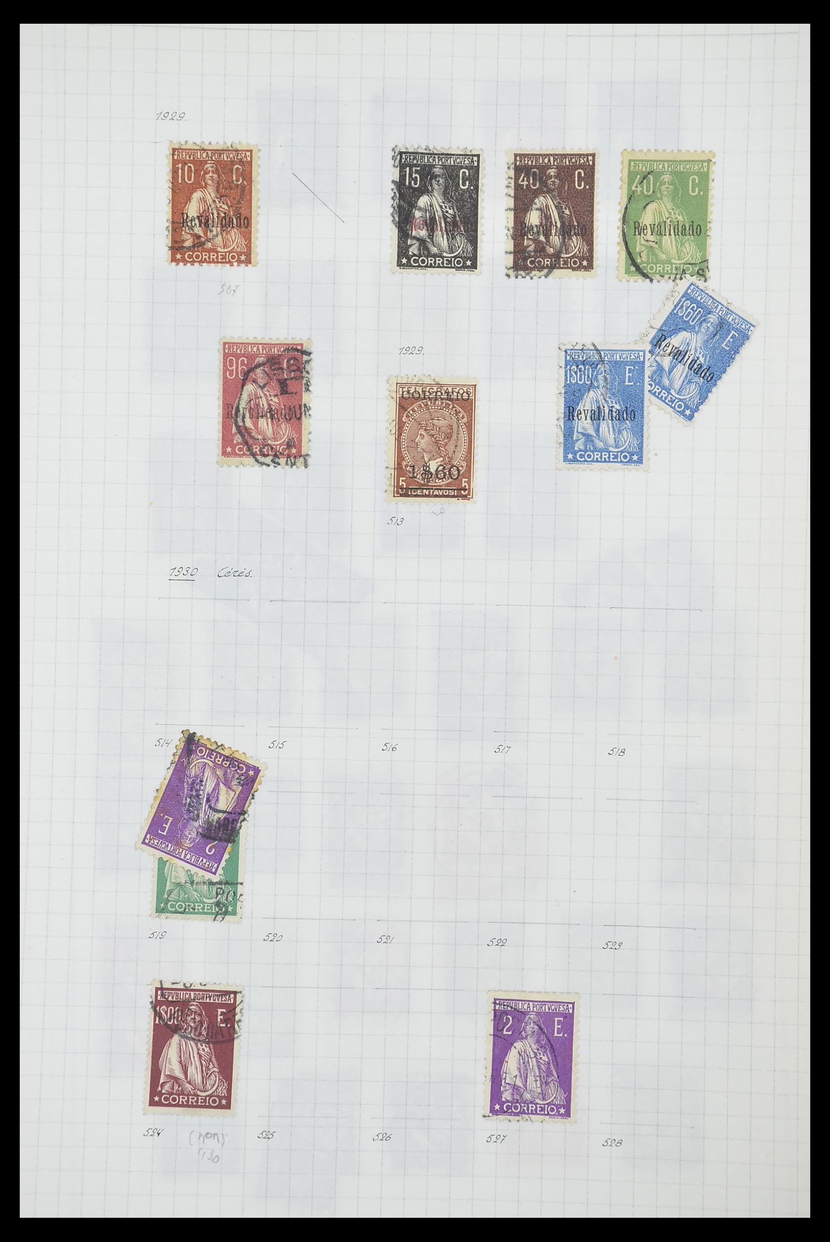33788 033 - Postzegelverzameling 33788 Portugal 1853-1980.