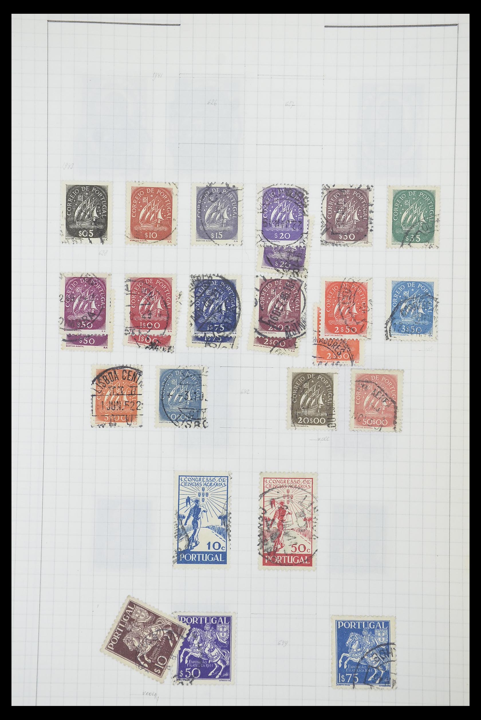 33788 040 - Postzegelverzameling 33788 Portugal 1853-1980.