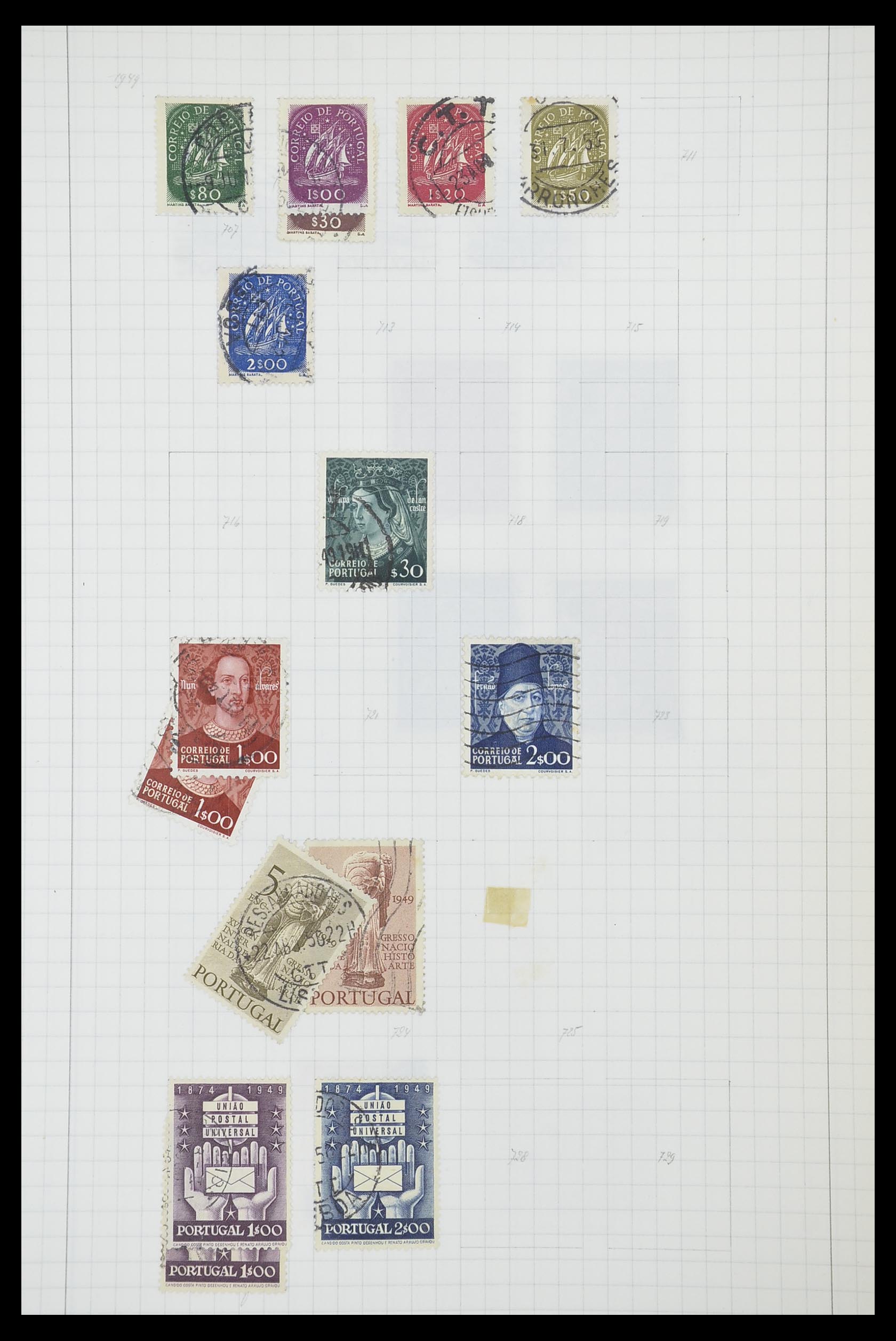 33788 045 - Postzegelverzameling 33788 Portugal 1853-1980.