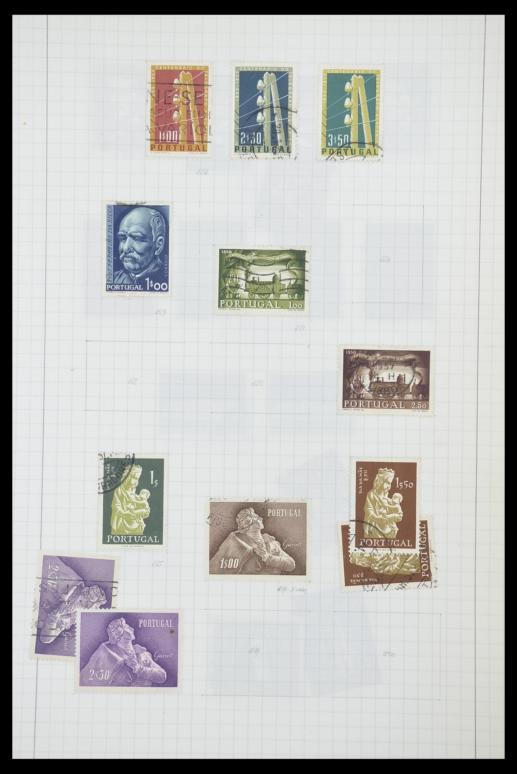 33788 052 - Postzegelverzameling 33788 Portugal 1853-1980.