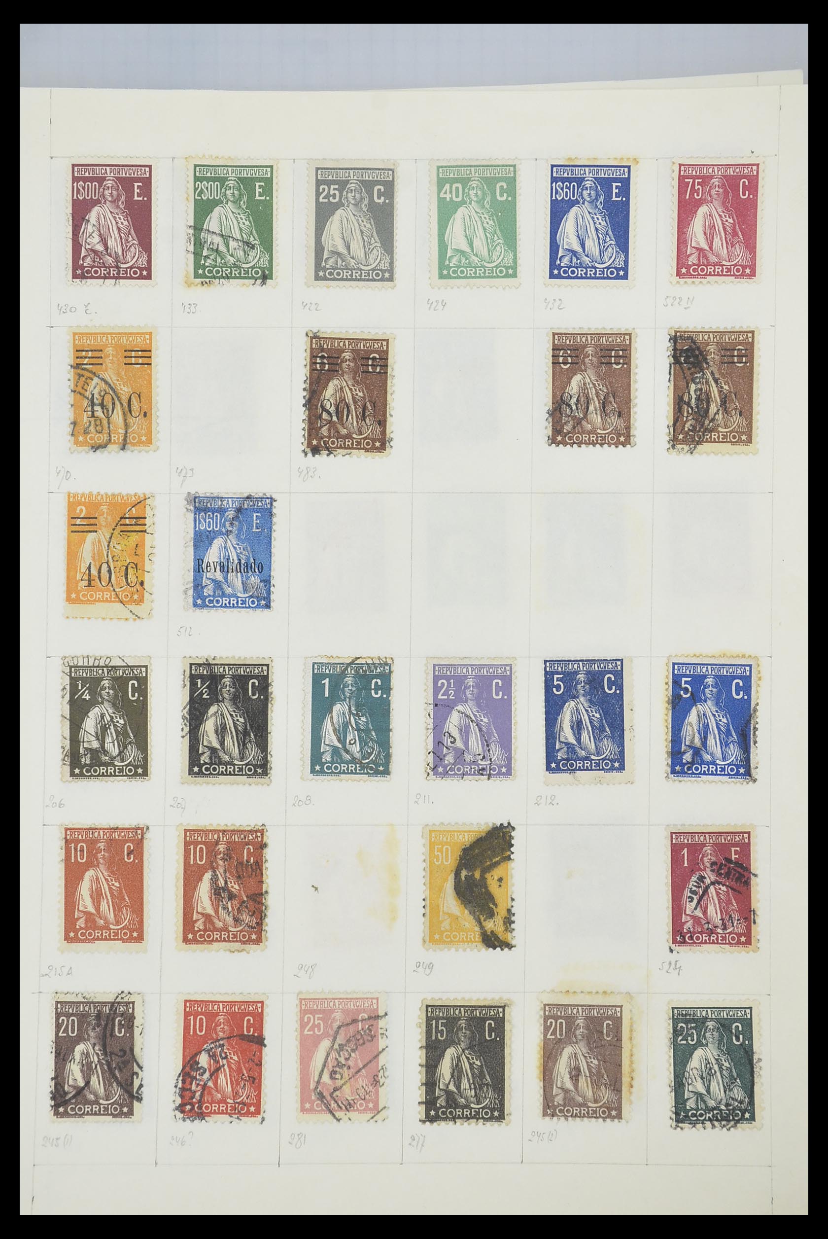 33788 058 - Postzegelverzameling 33788 Portugal 1853-1980.