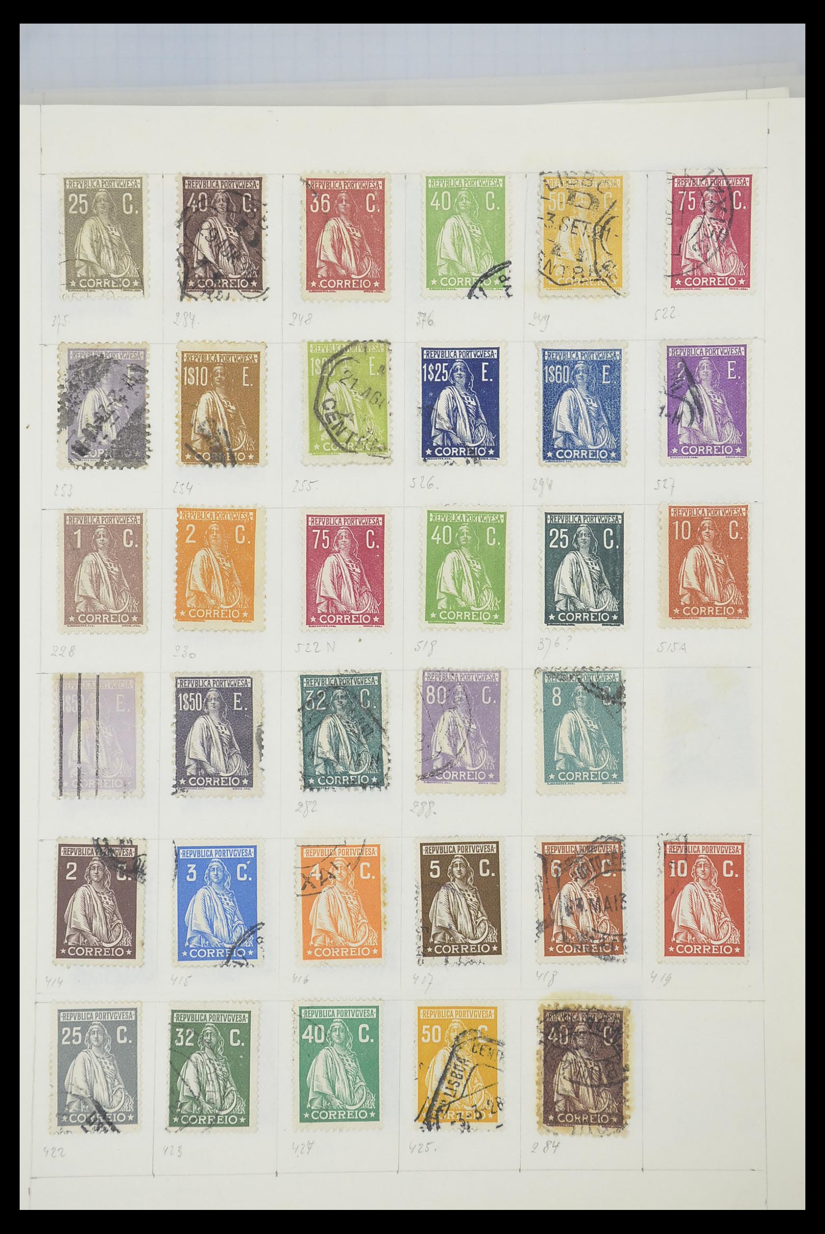 33788 059 - Postzegelverzameling 33788 Portugal 1853-1980.
