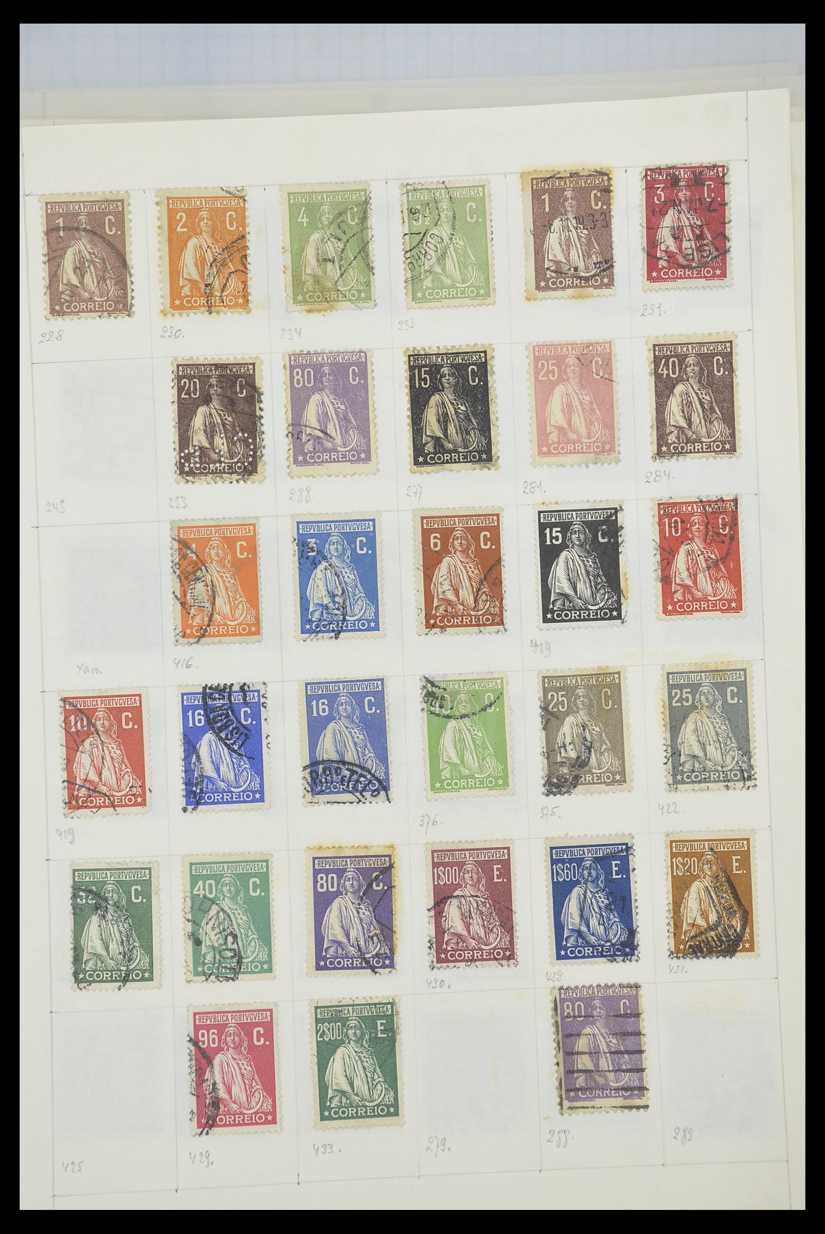 33788 060 - Postzegelverzameling 33788 Portugal 1853-1980.