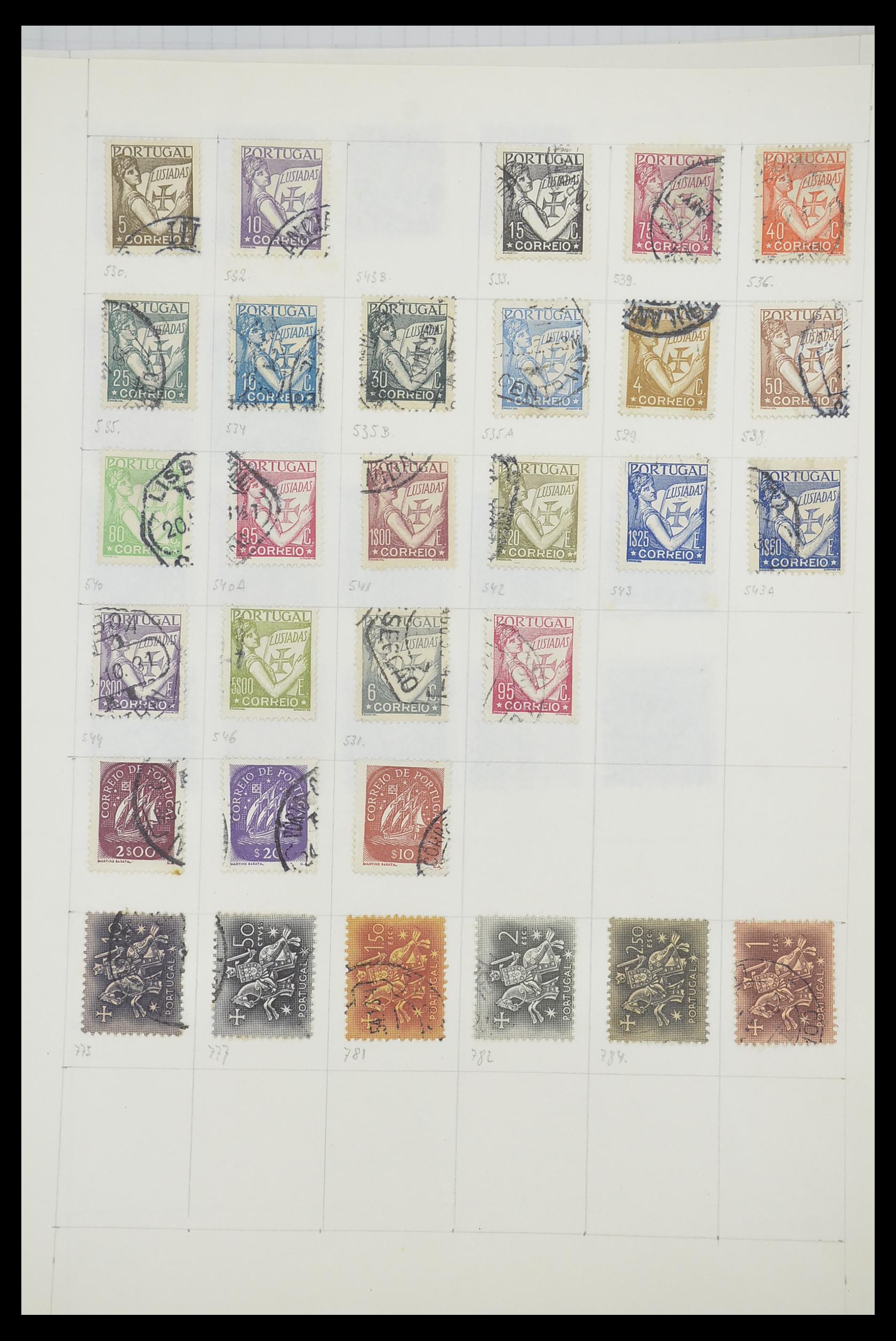 33788 064 - Postzegelverzameling 33788 Portugal 1853-1980.