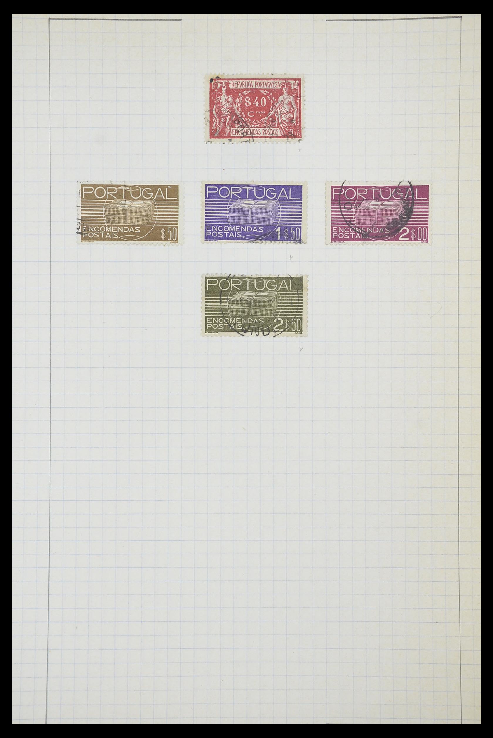 33788 069 - Postzegelverzameling 33788 Portugal 1853-1980.