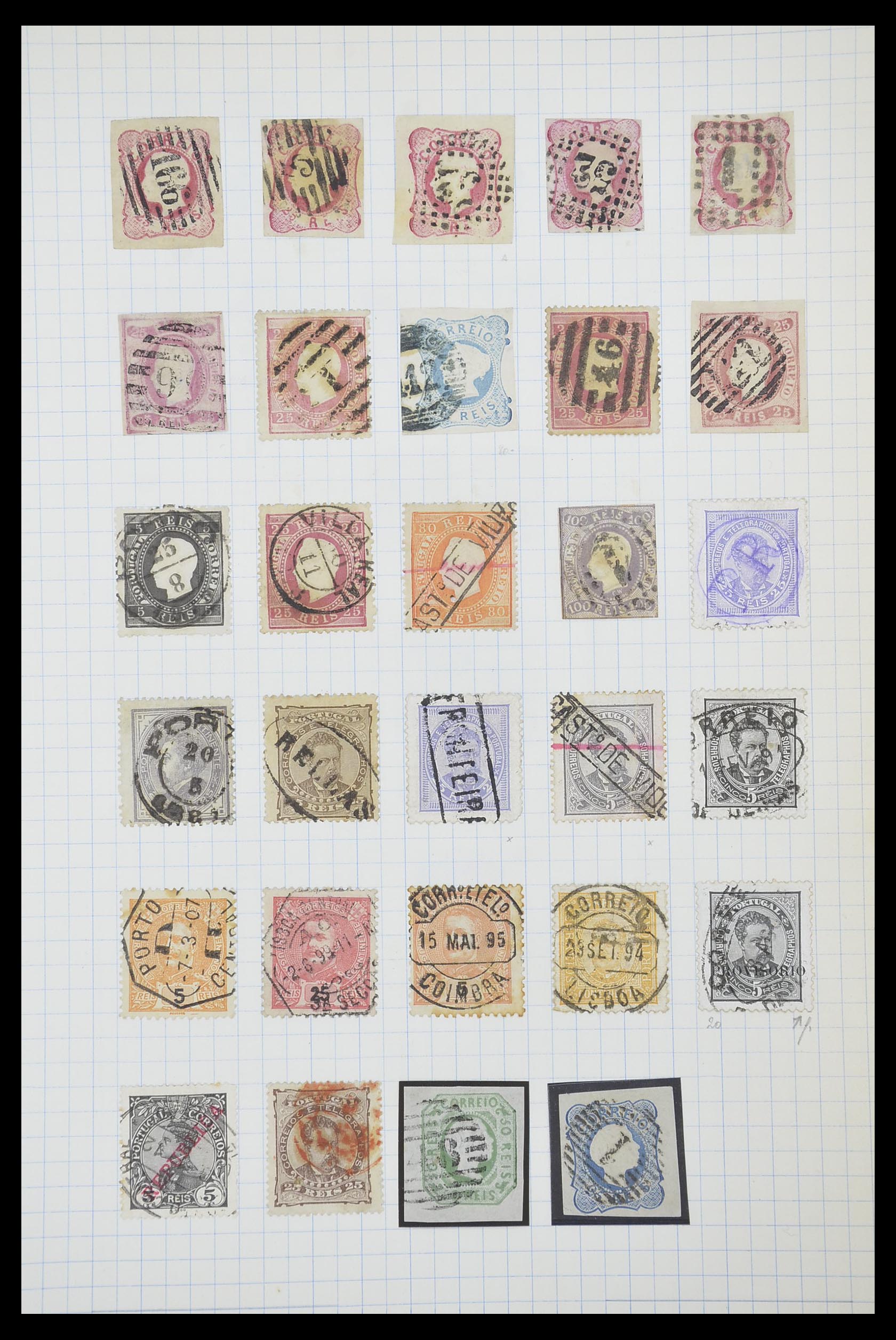 33788 073 - Postzegelverzameling 33788 Portugal 1853-1980.