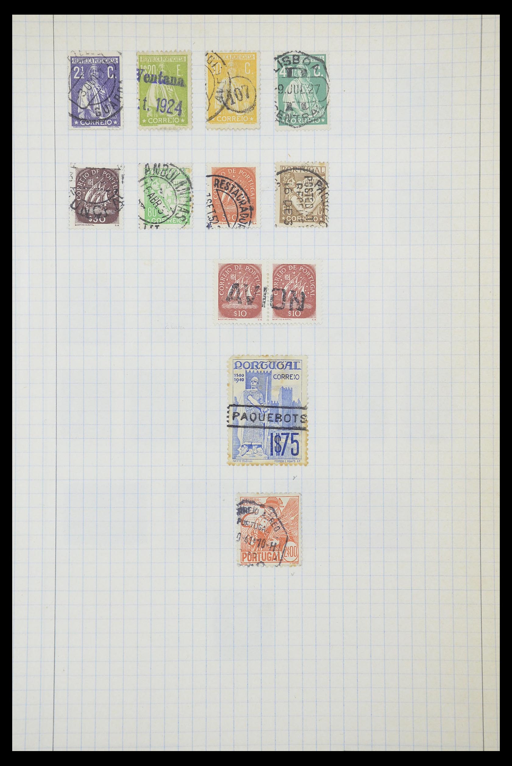 33788 074 - Postzegelverzameling 33788 Portugal 1853-1980.